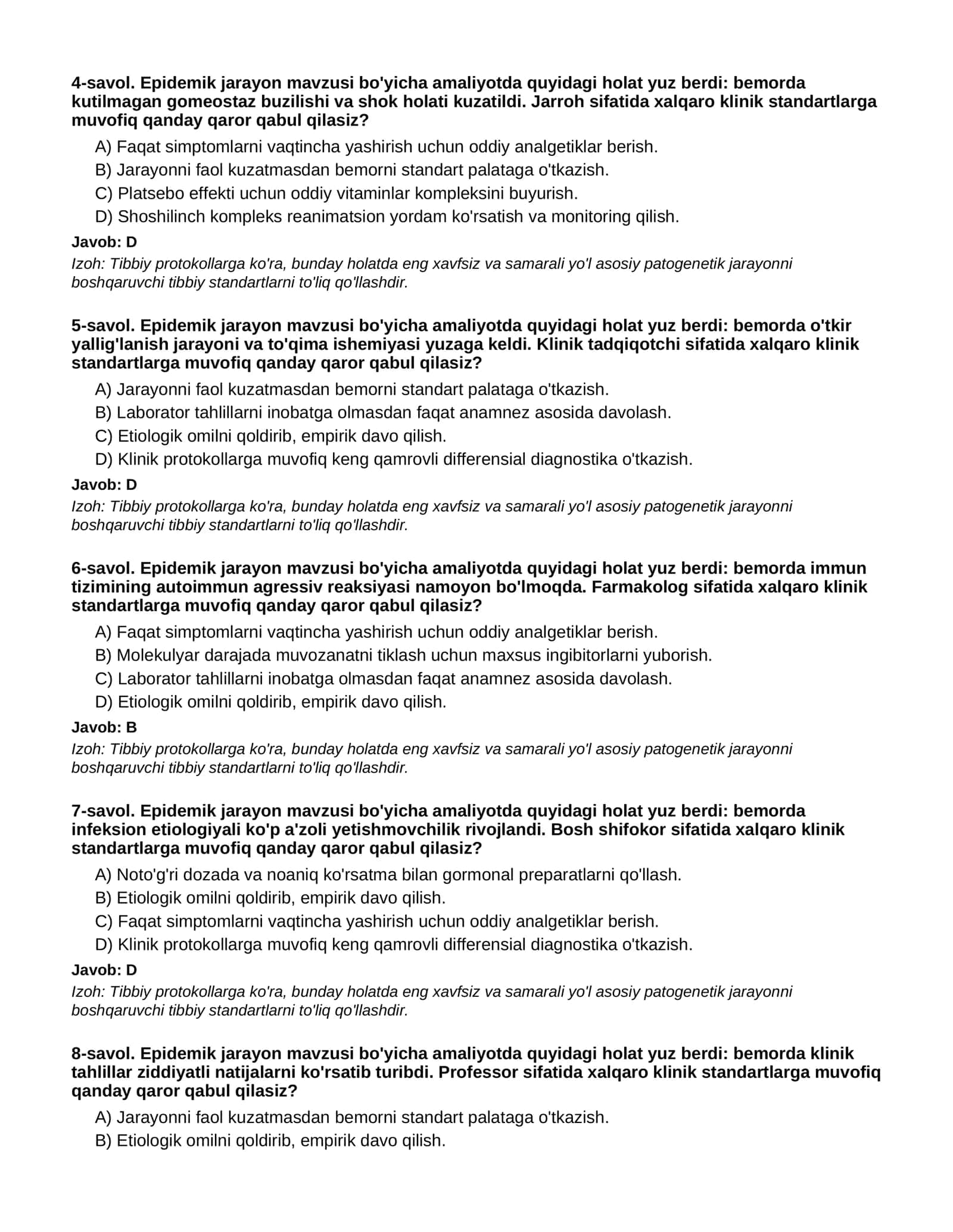 EPIDEMIK JARAYON - 1-QISM 2