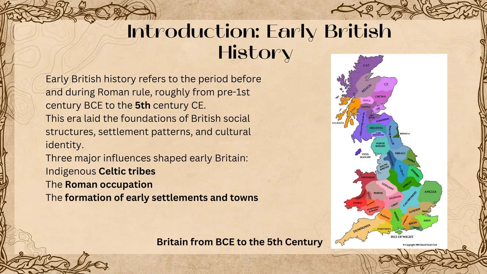 Overview of early British history 2