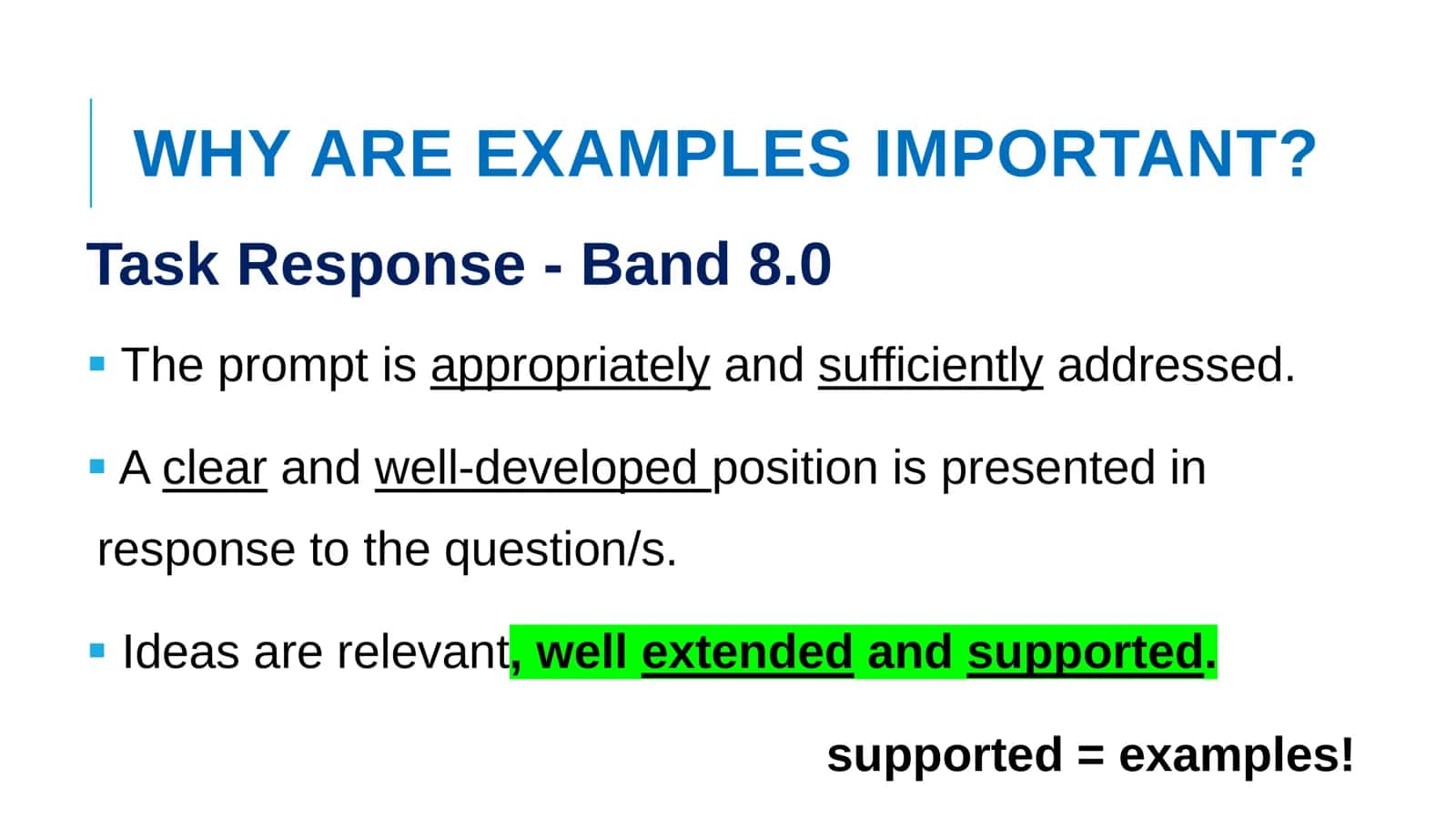 Examples in Main Bodies 2
