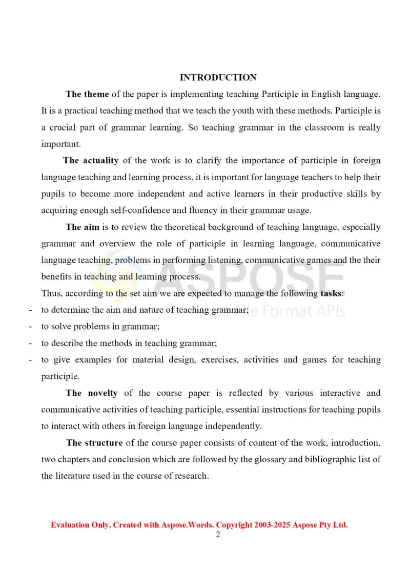 Participle II in the English language 2