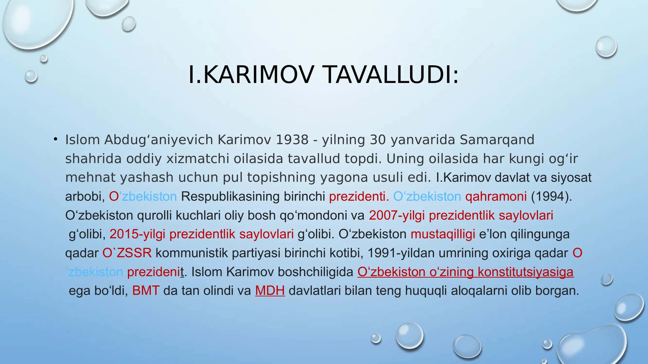 ISLOM KARIMOV 2