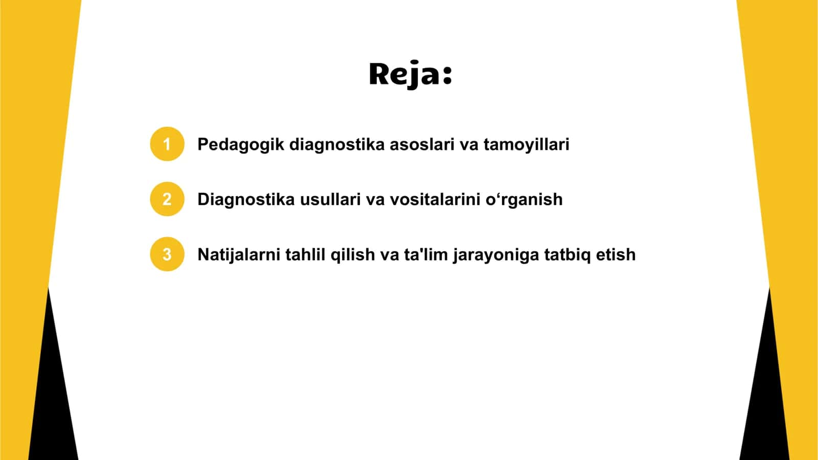 Pedagogik diagnostika 2