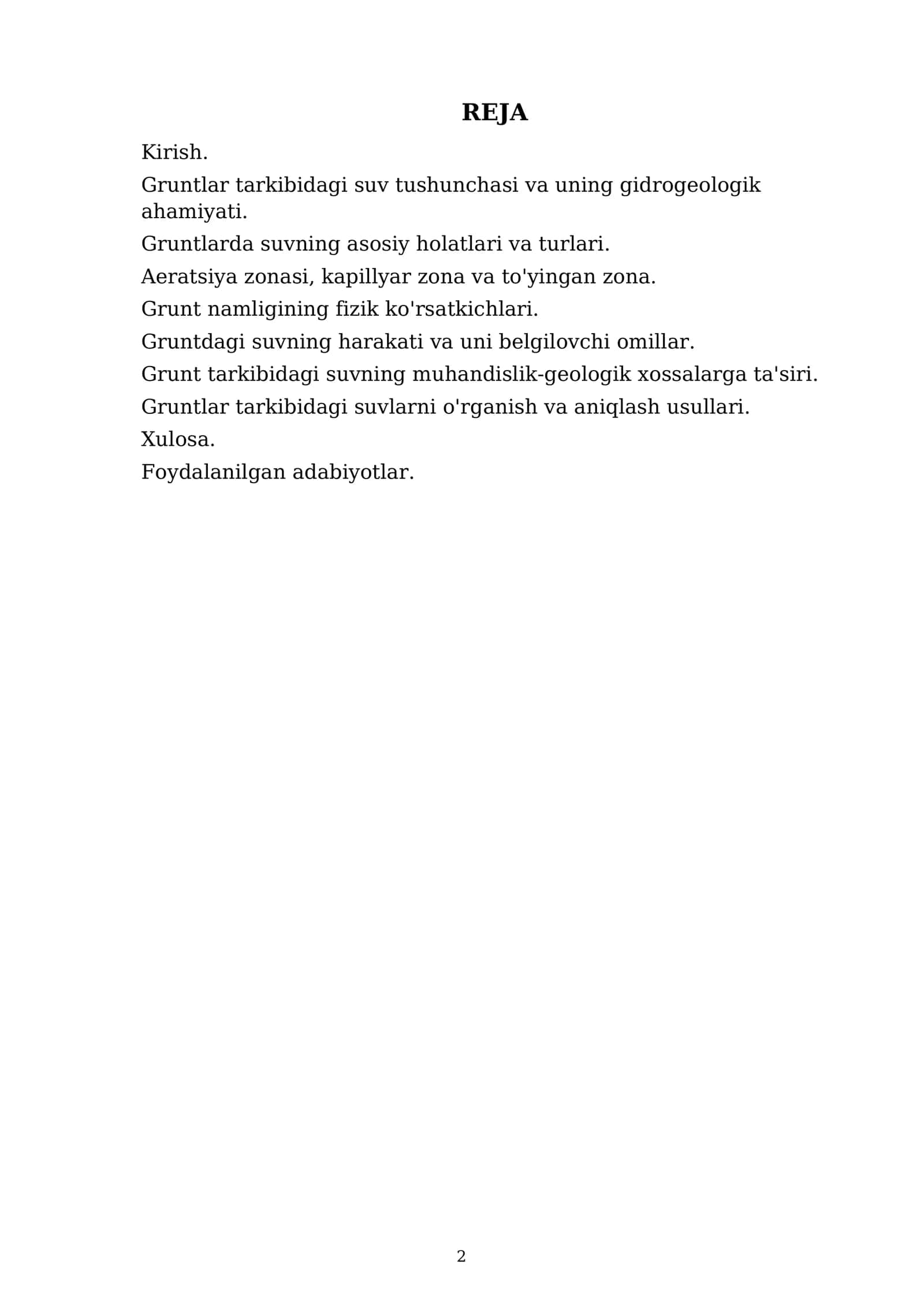 Gruntlar tarkibidagi suvlar 2