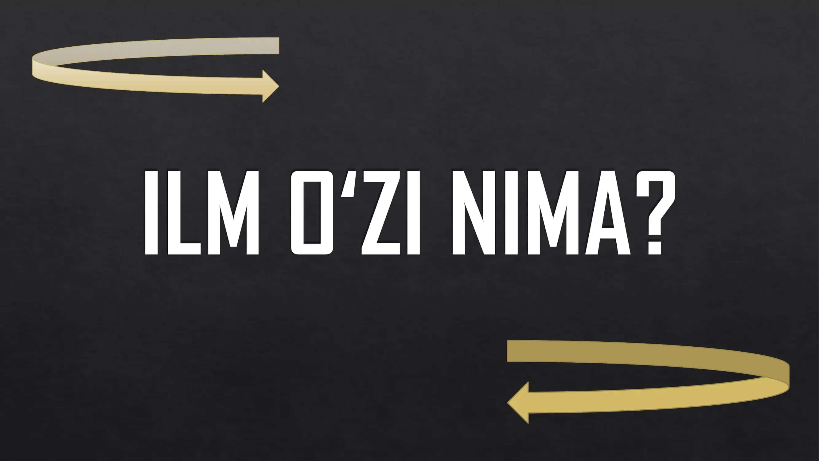 Ilm olish sirlari 2