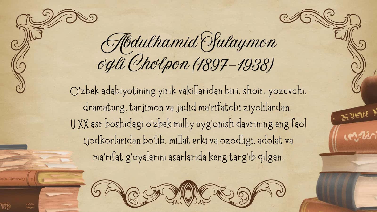 Abdulhamid Cho‘lpon 2