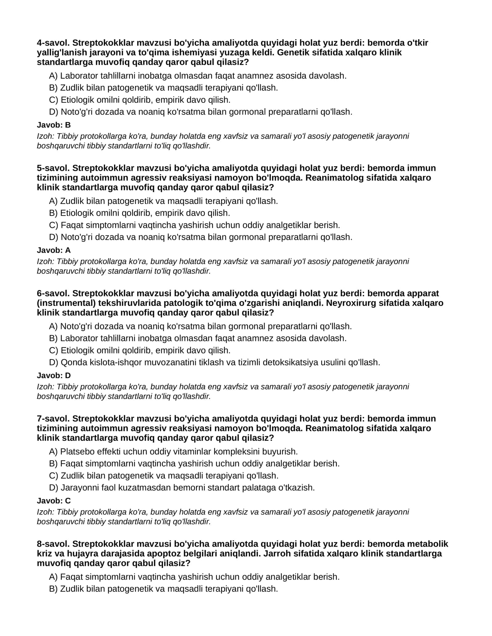STREPTOKOKKLAR - 2-QISM 2