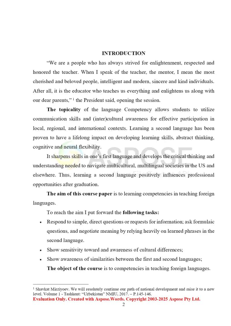 Developing Competencies of Language Teachers 2