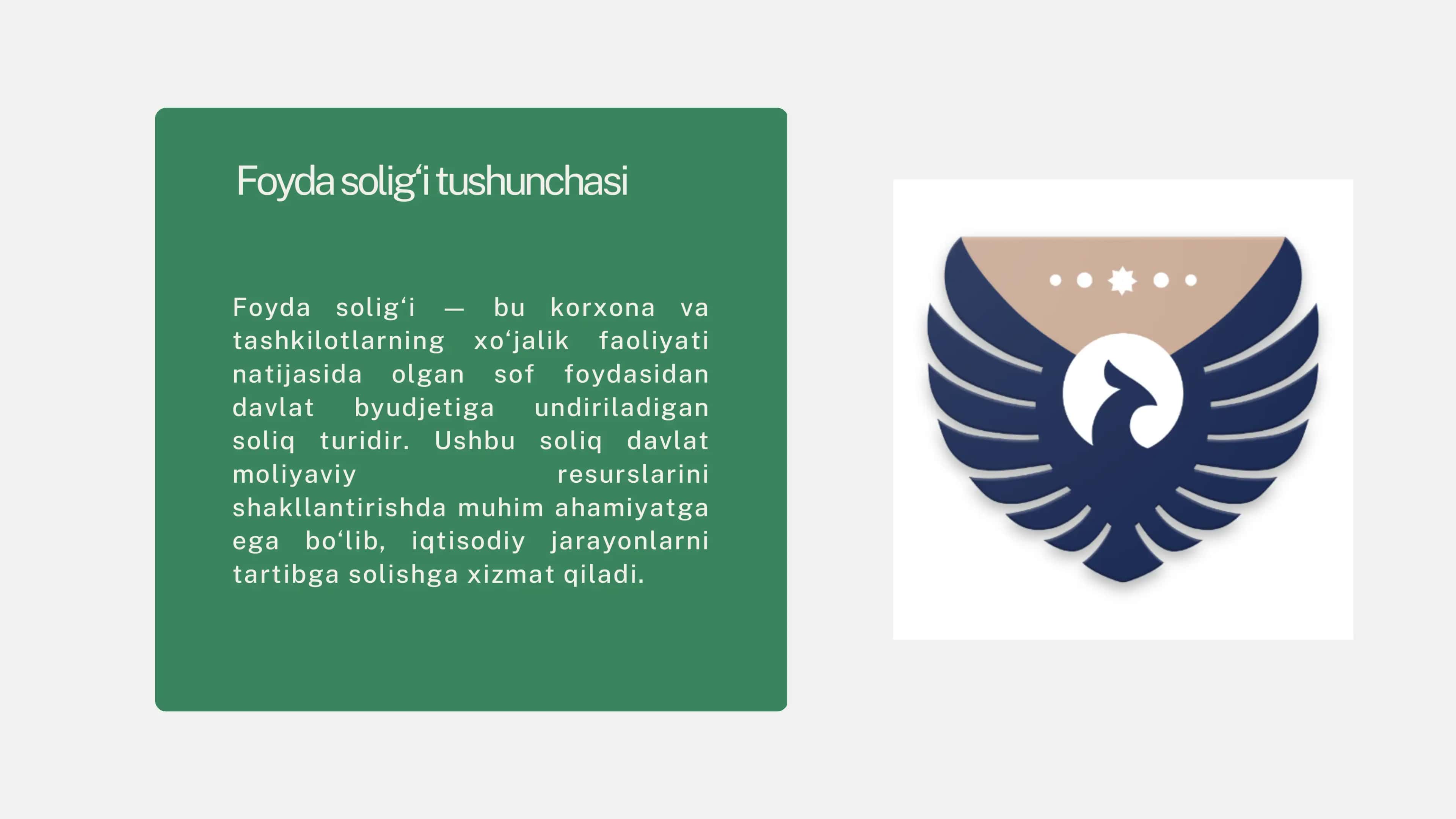 Foyda solig‘i 2