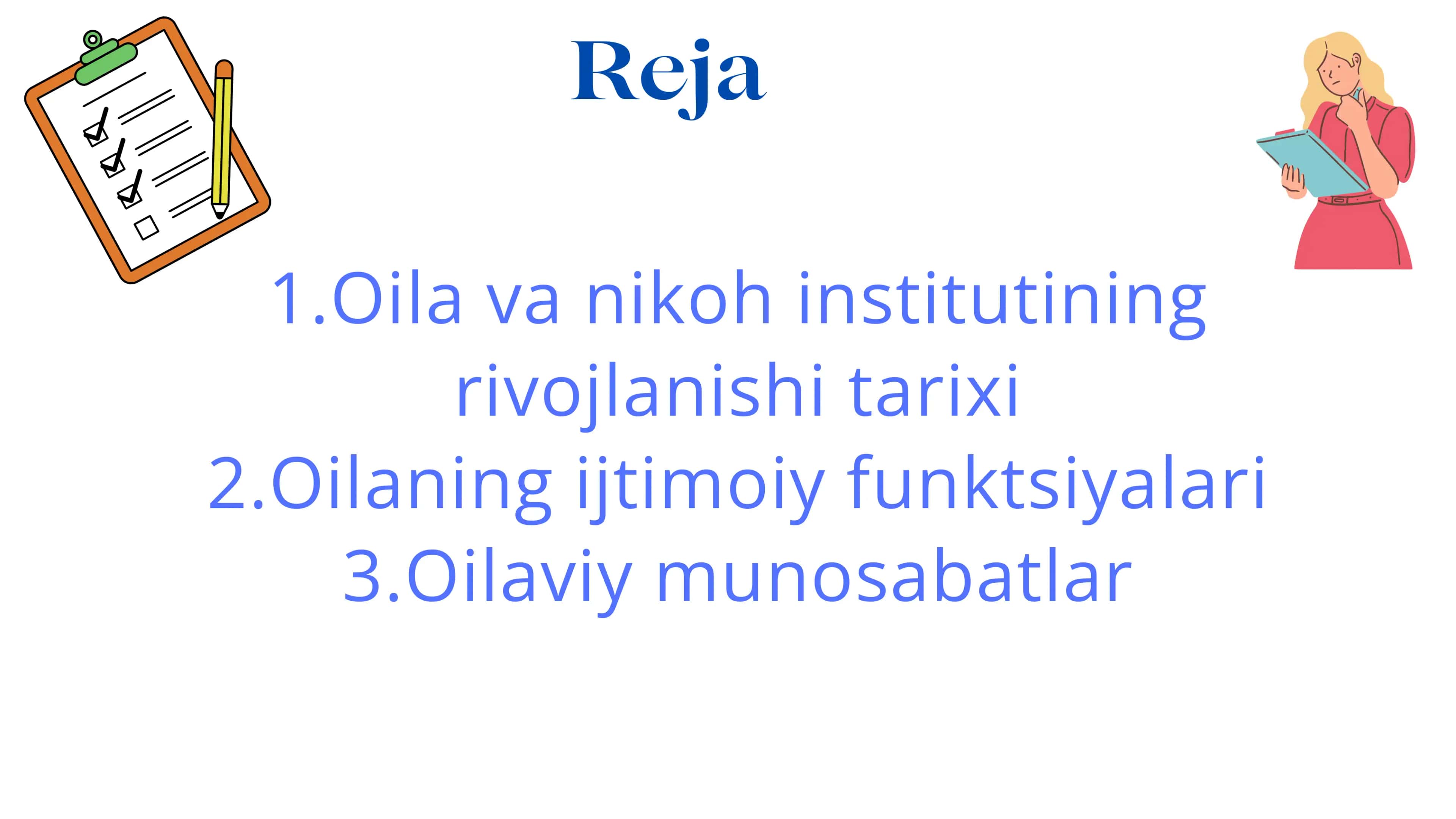 Oila nikoh munosabatlari 2