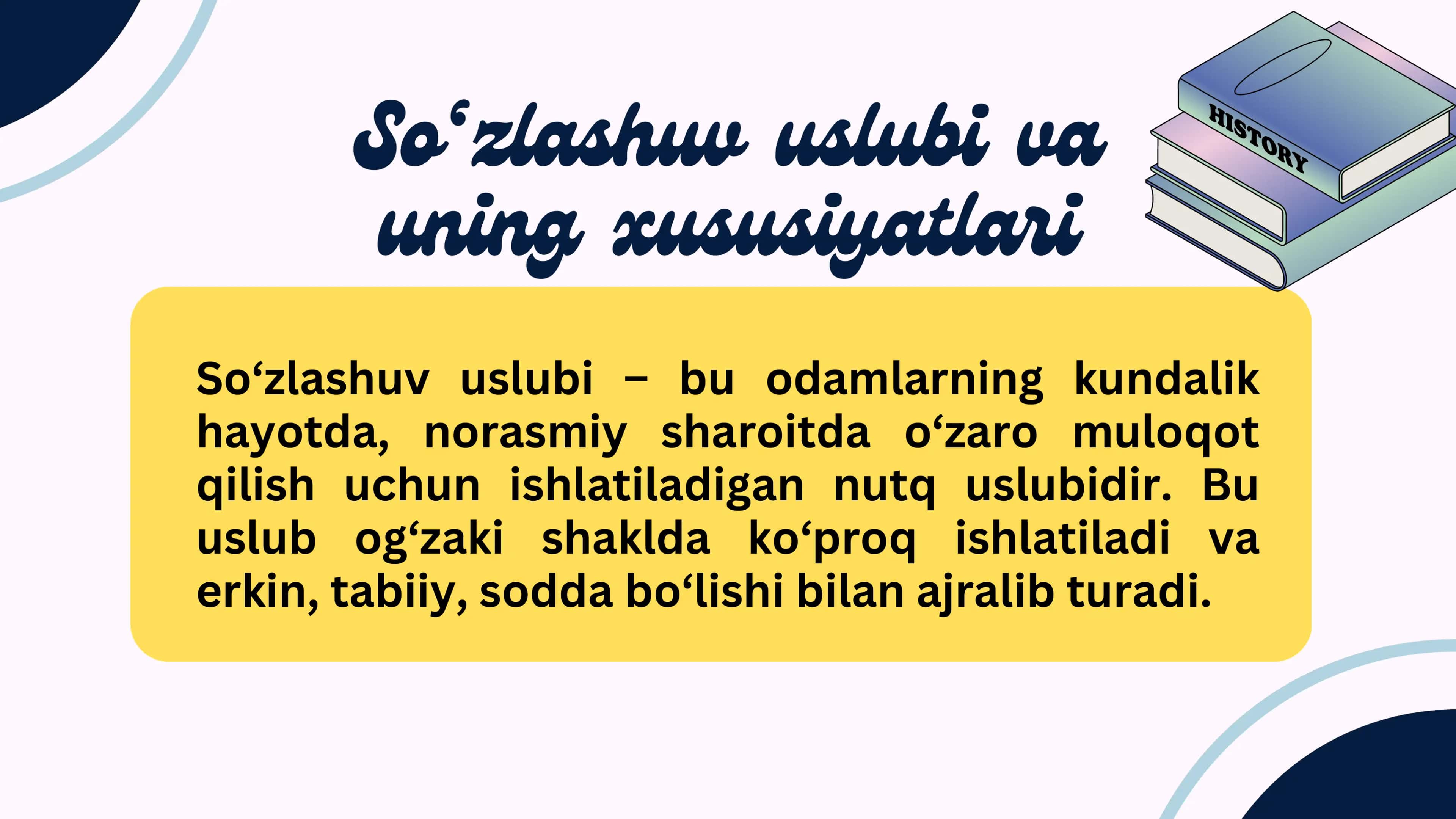 So'zlashuv uslubi va uning xususiyatlari 2