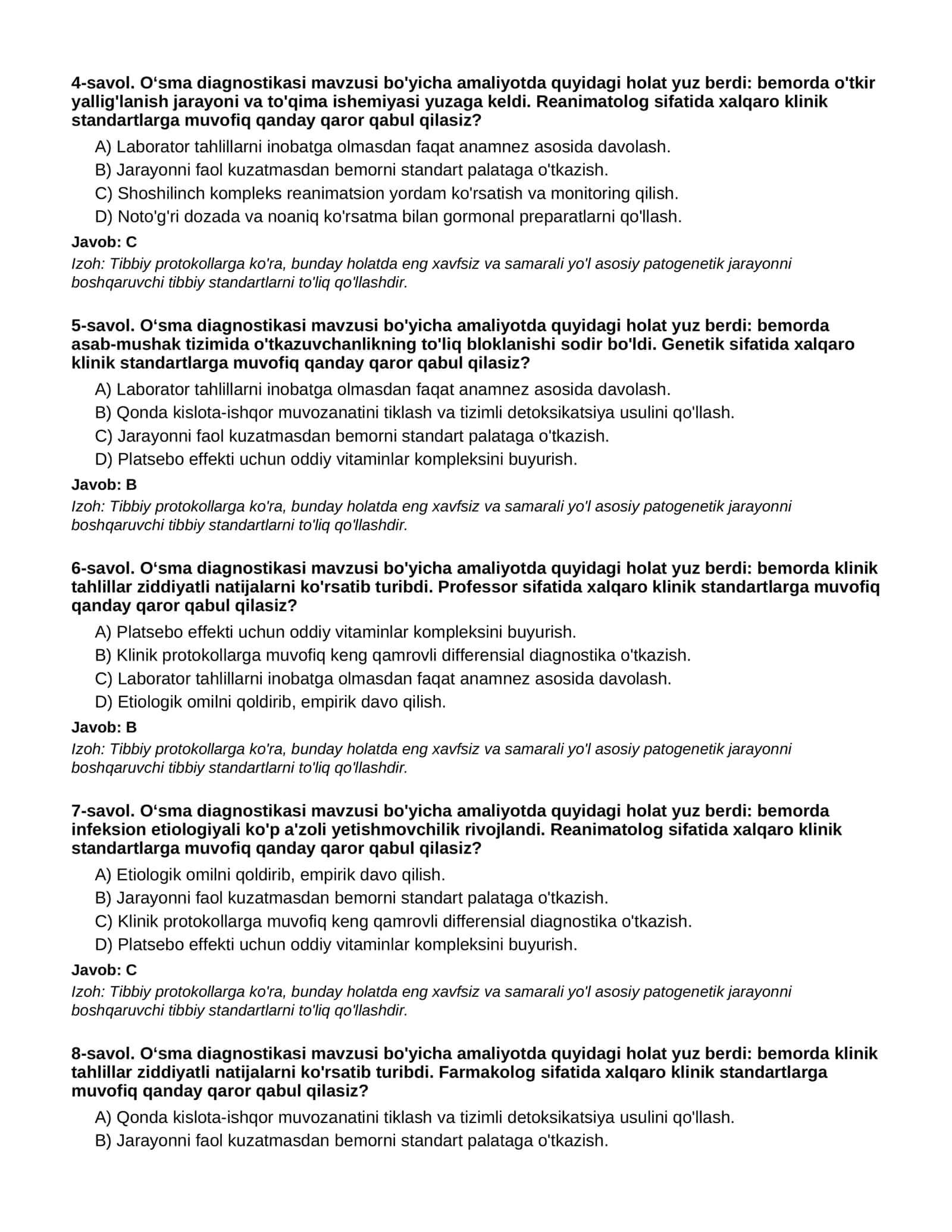 O‘SMA DIAGNOSTIKASI - 3-QISM 2