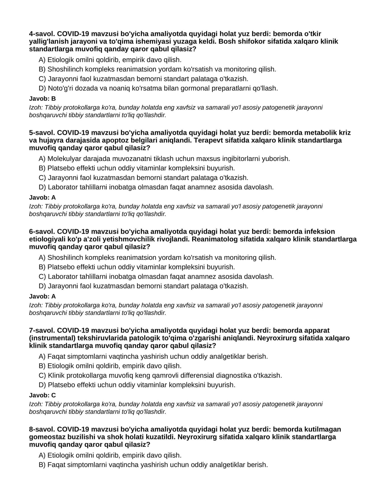 COVID-19 - 3-QISM 2