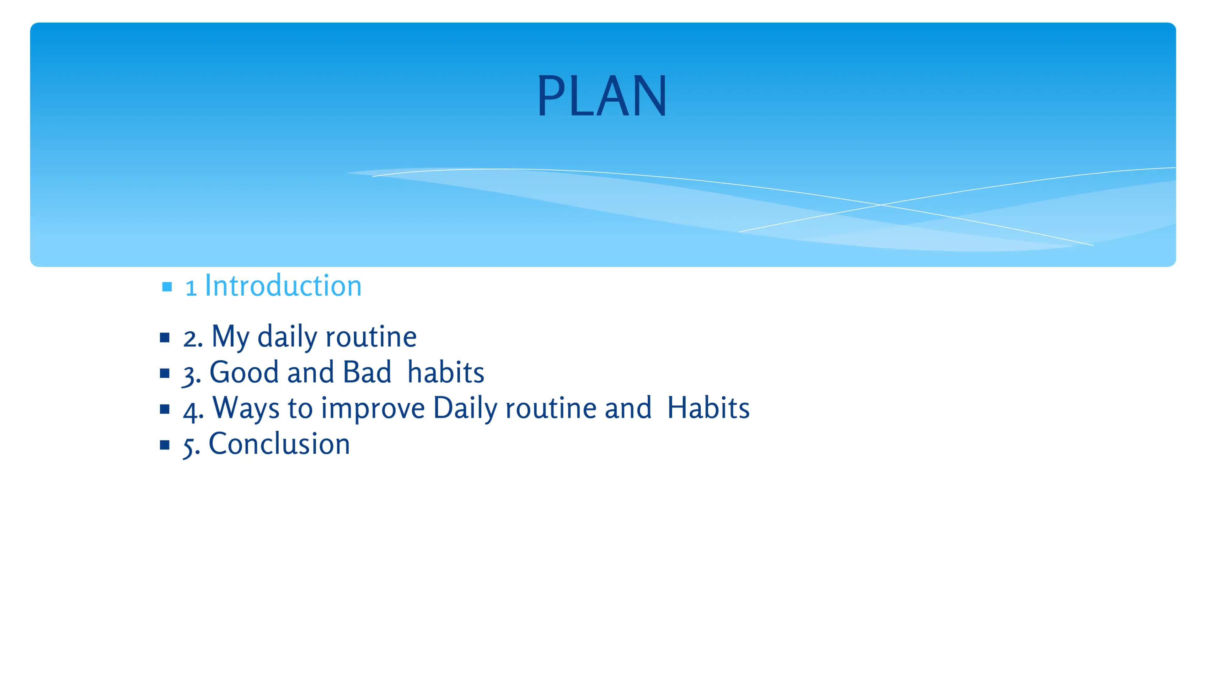 My Daily Routine 2