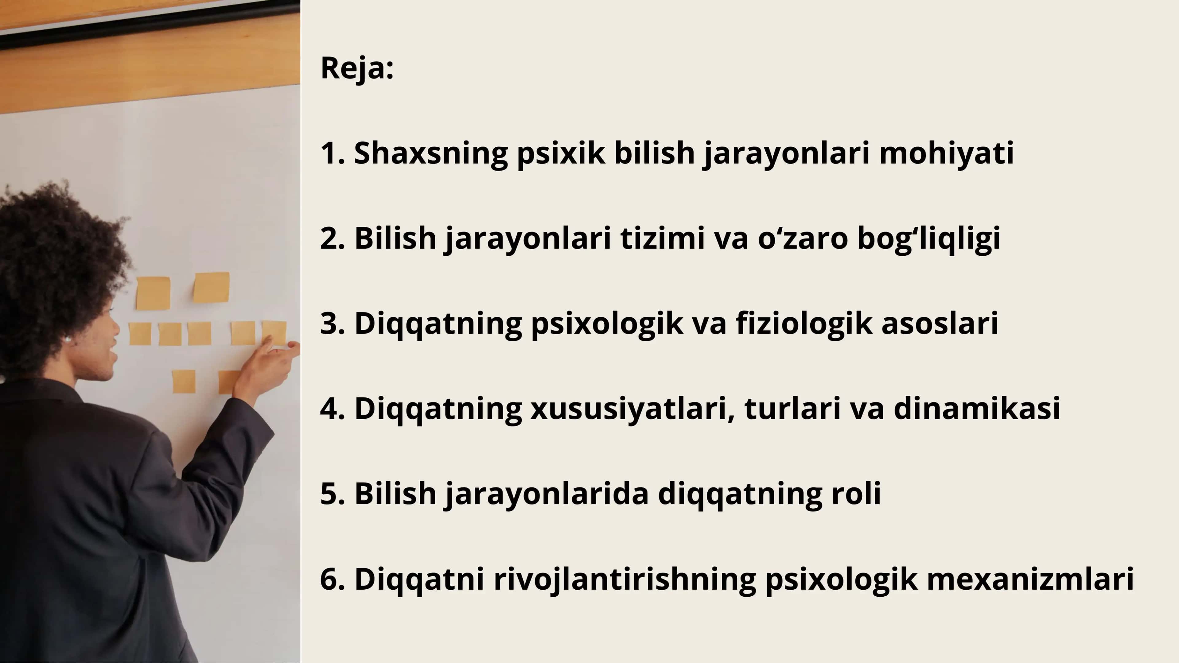 Shaxsning psixik bilish jarayonlari 2