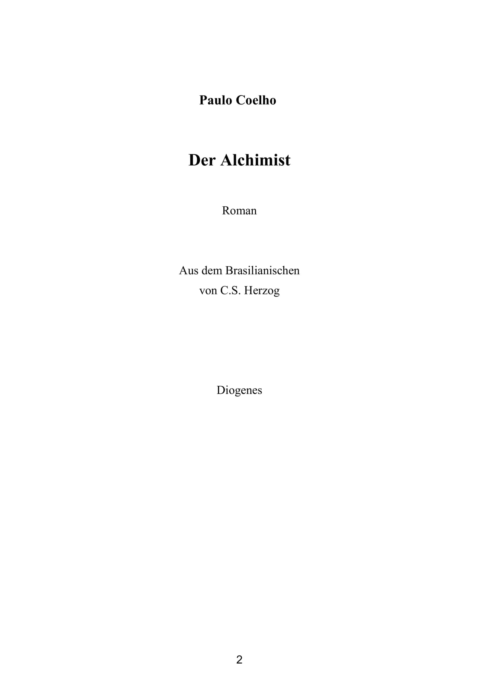 Der Alchimist 2