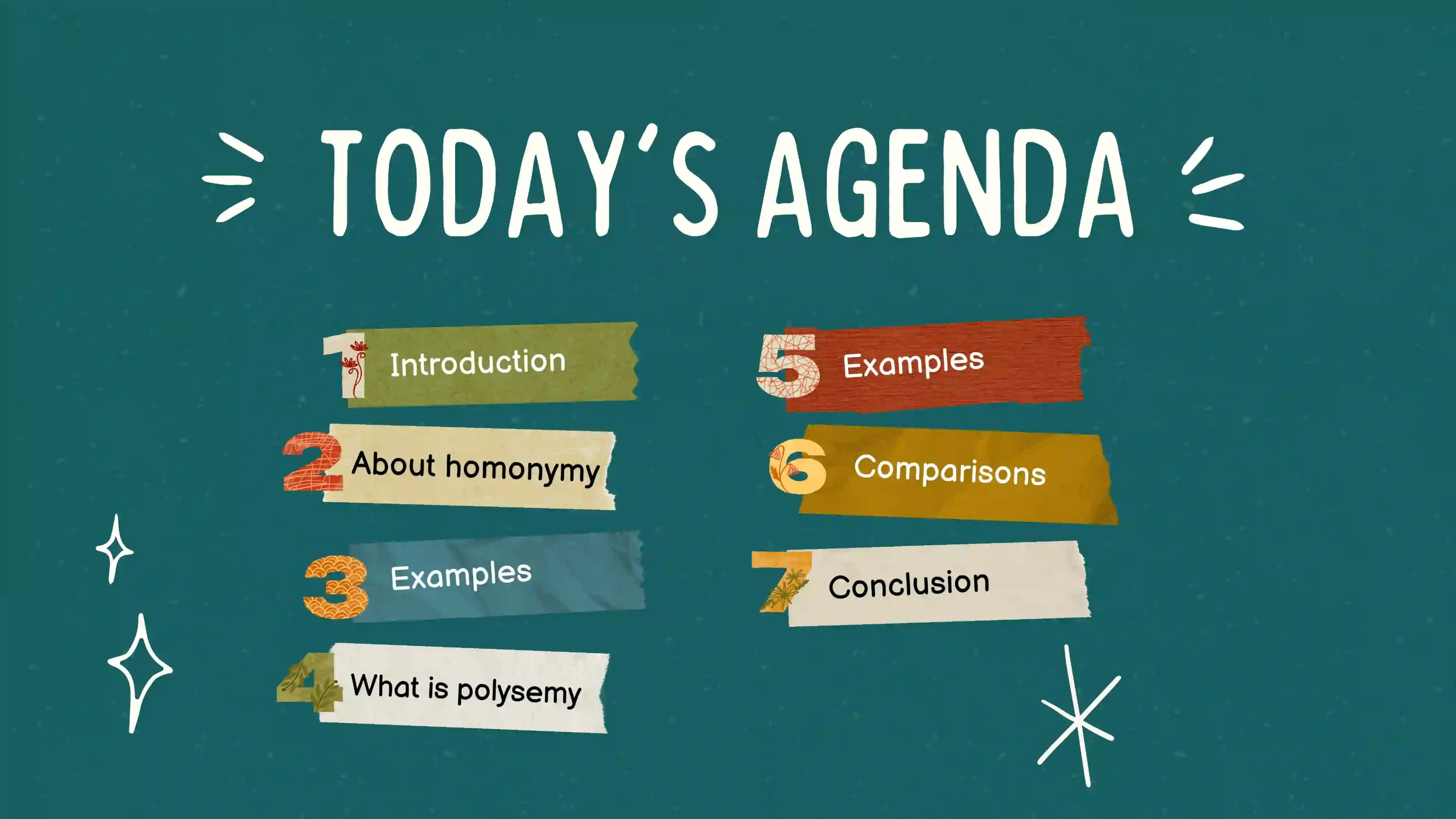 Homonymy and polysemy 2