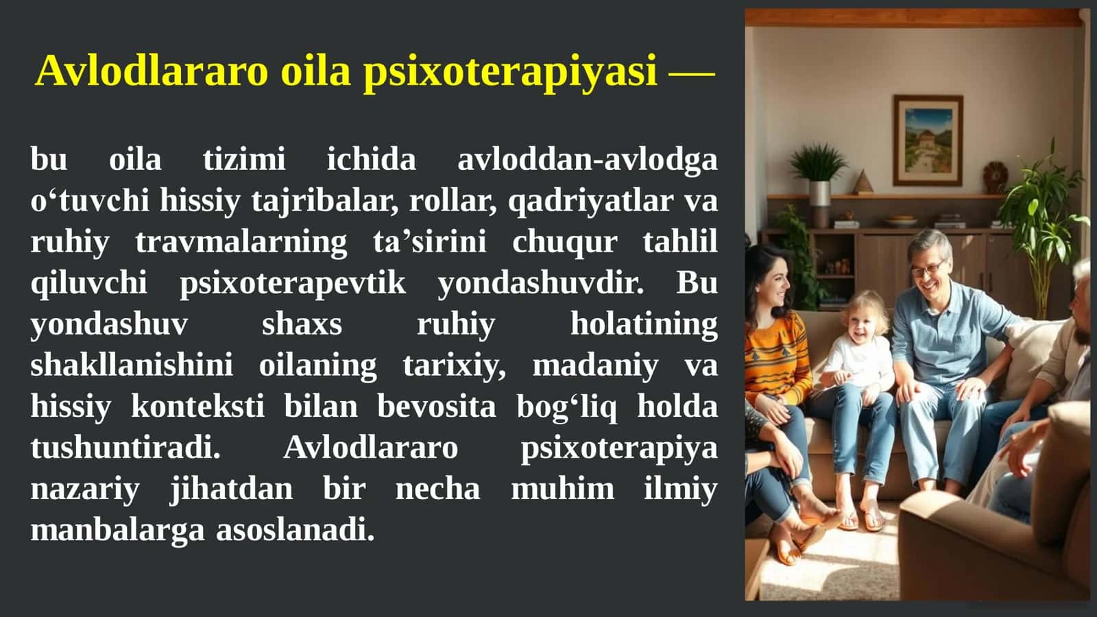 Oila Psixoterapiyasi 2