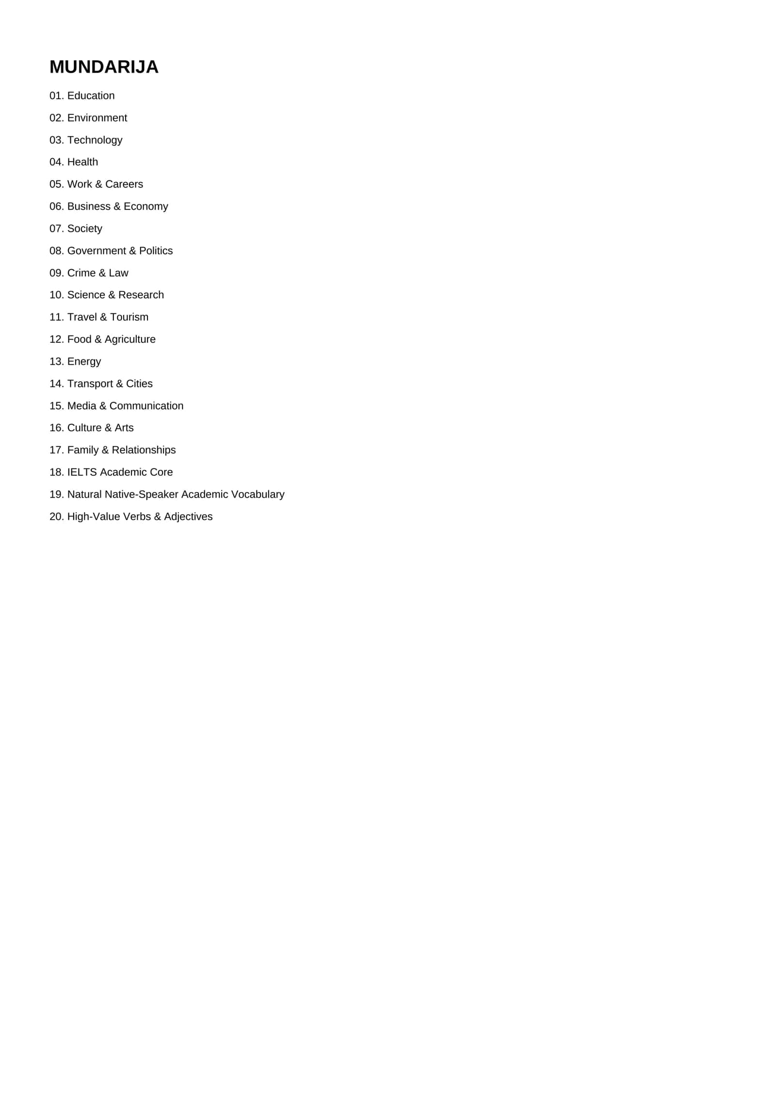 IELTS — 1000 ENG KERAKLI SO‘Z 2