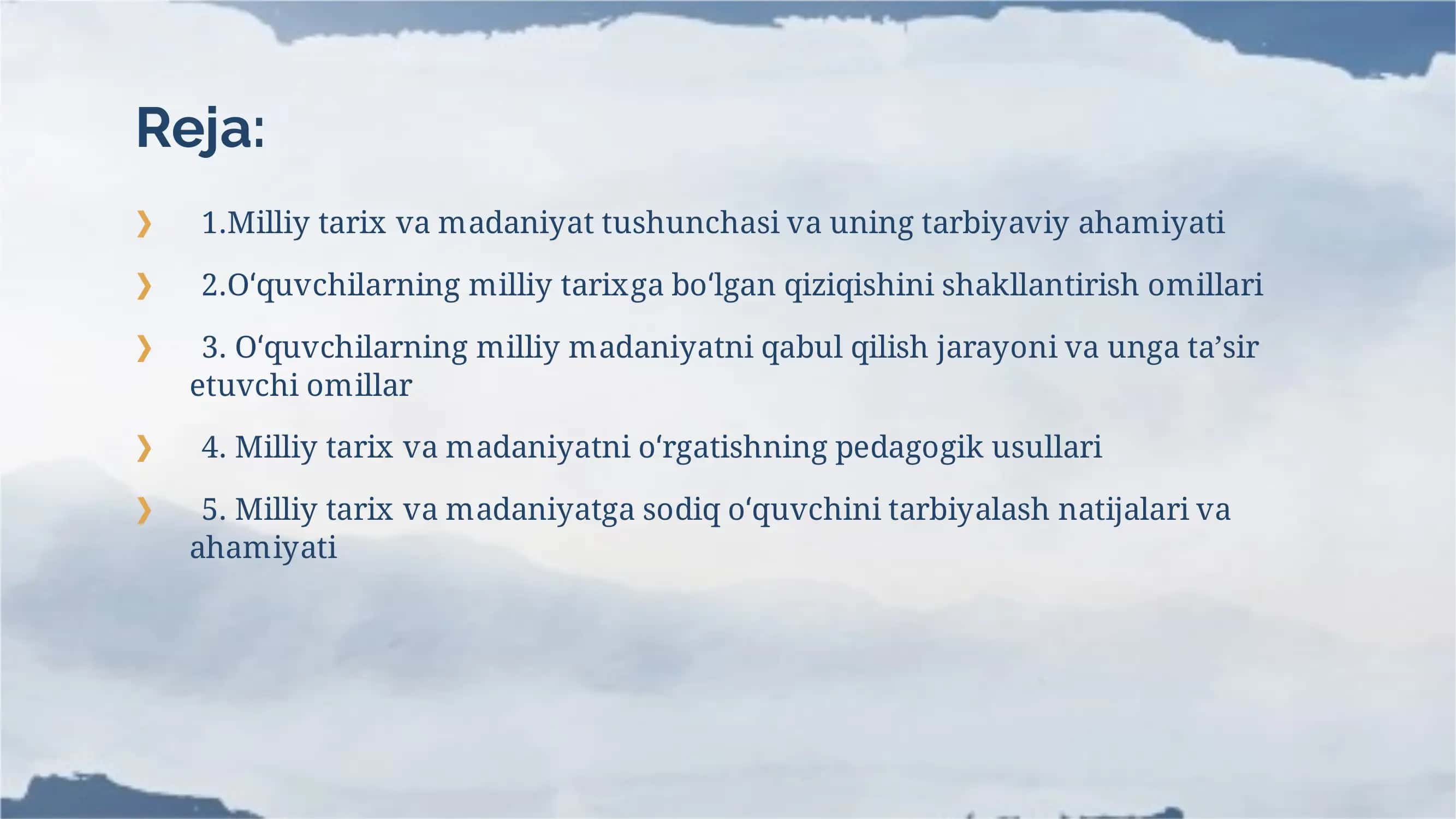 Milliy tarix va madaniyat 2