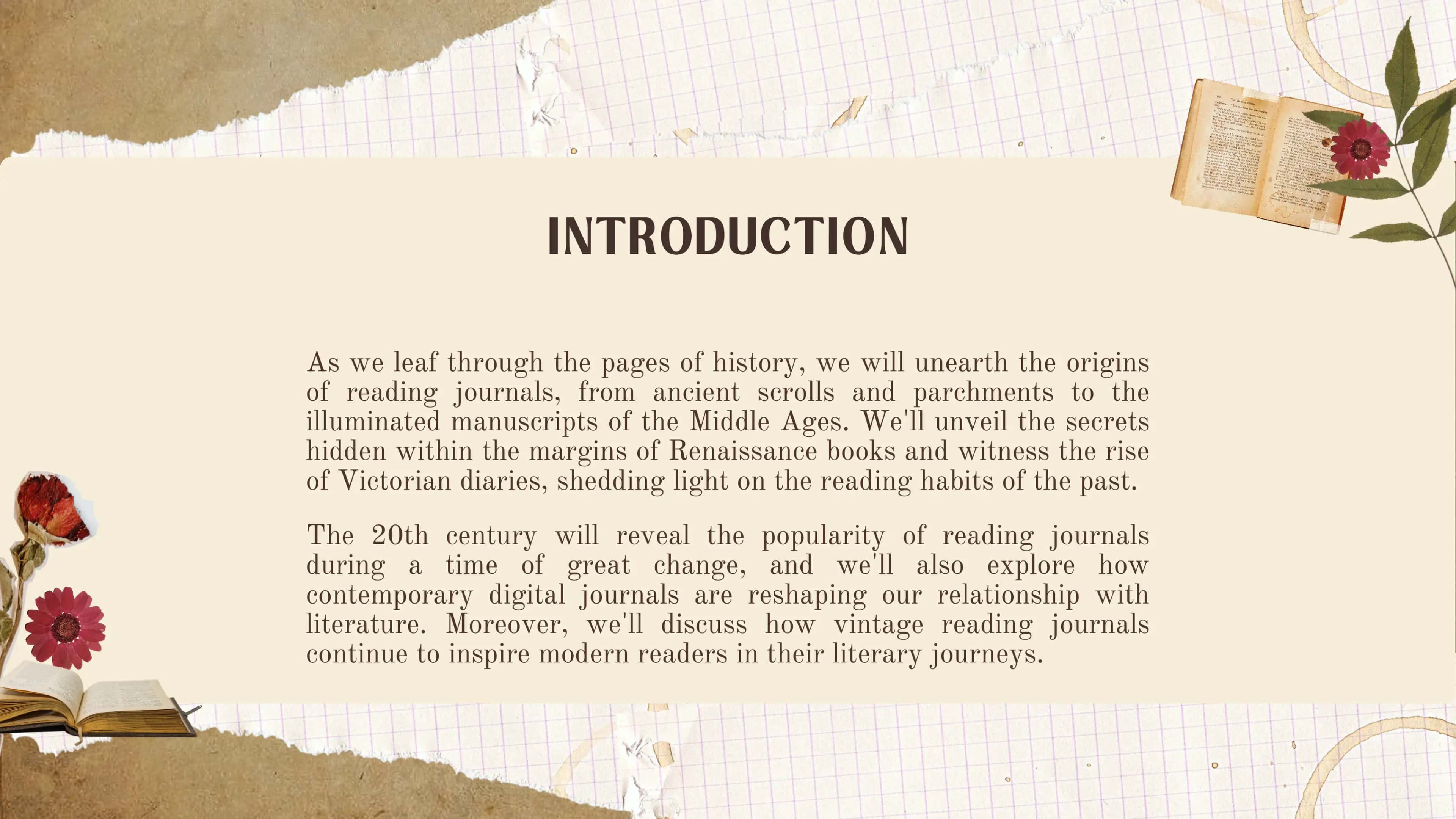 Reading Journals Through Time 2