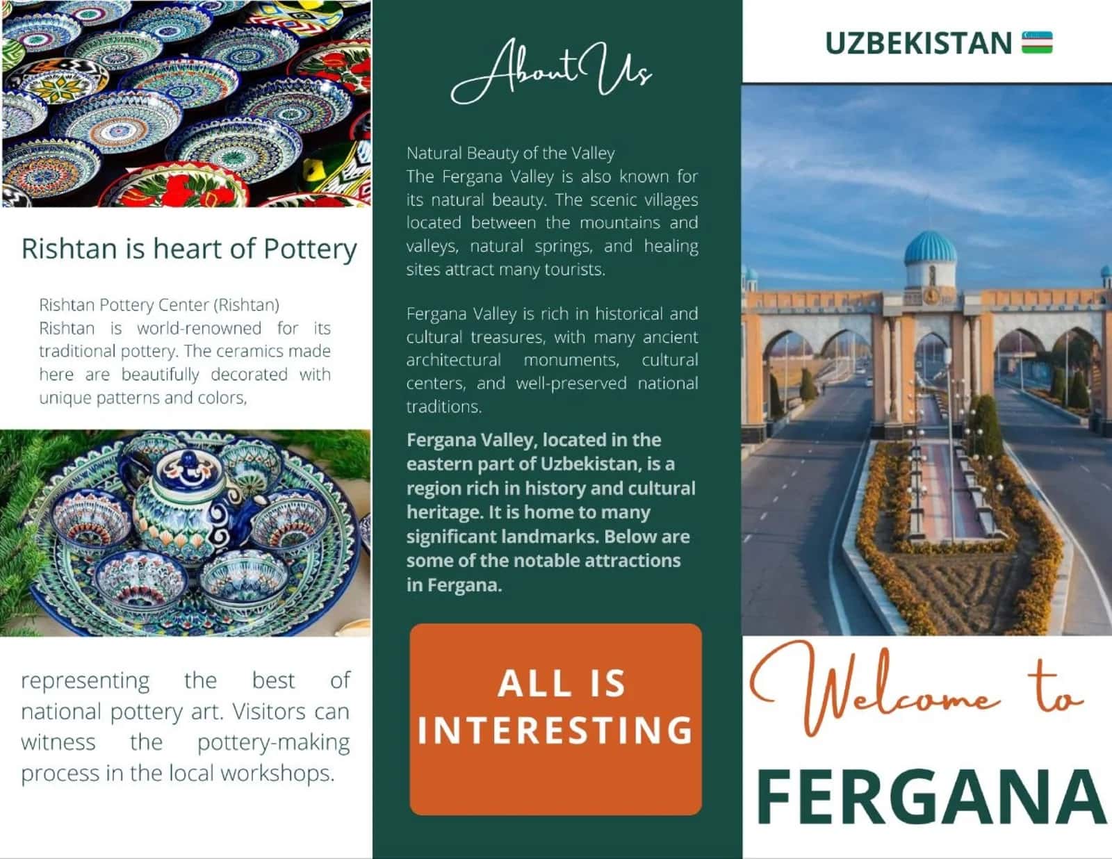 Leaflet about Fergana 2