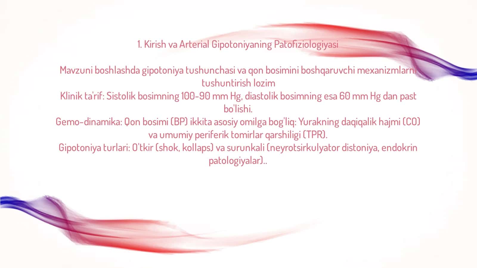 Gipotoniyada ishlatiladigan dori vositalari 2