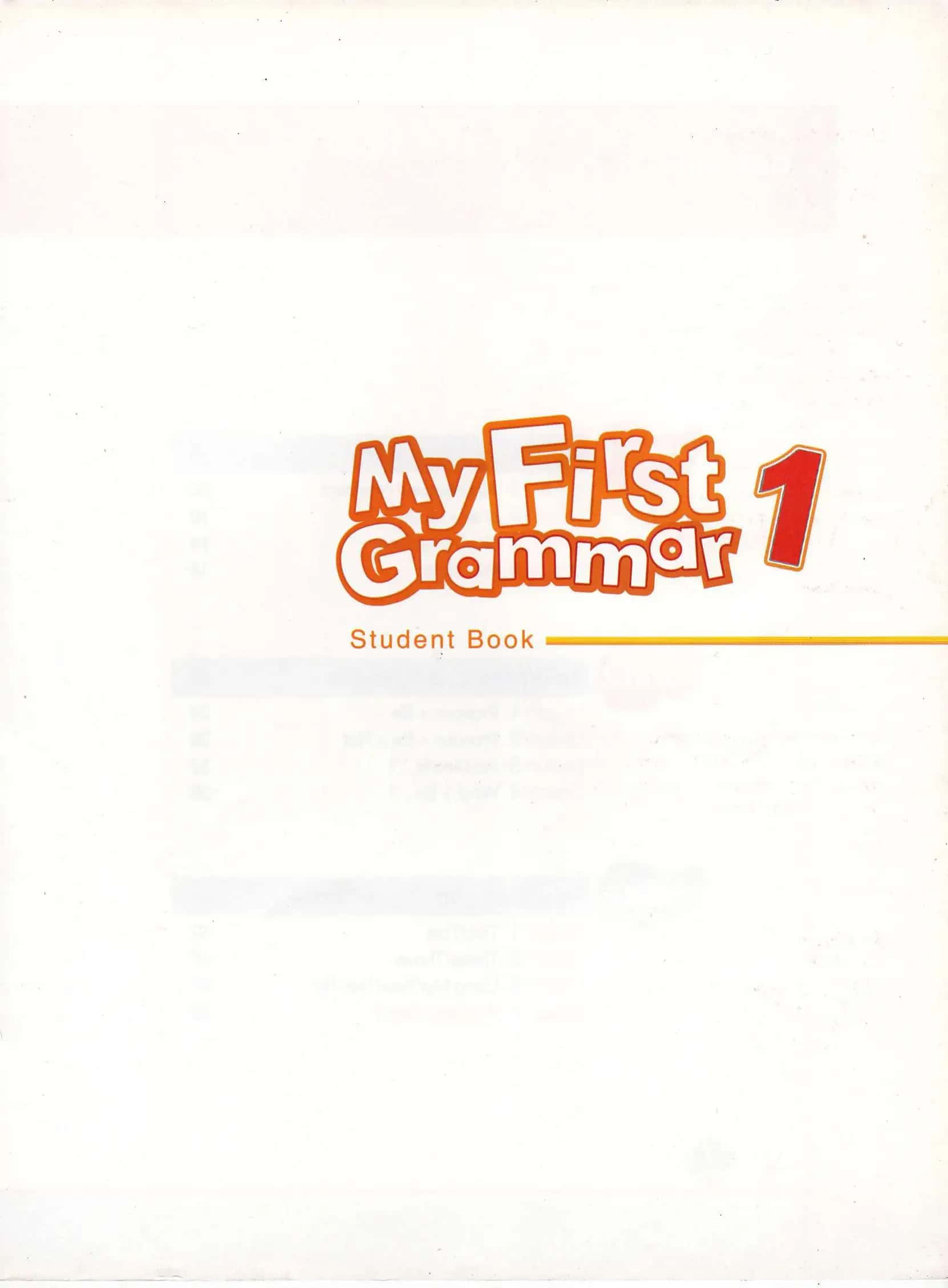 My First Grammar 2