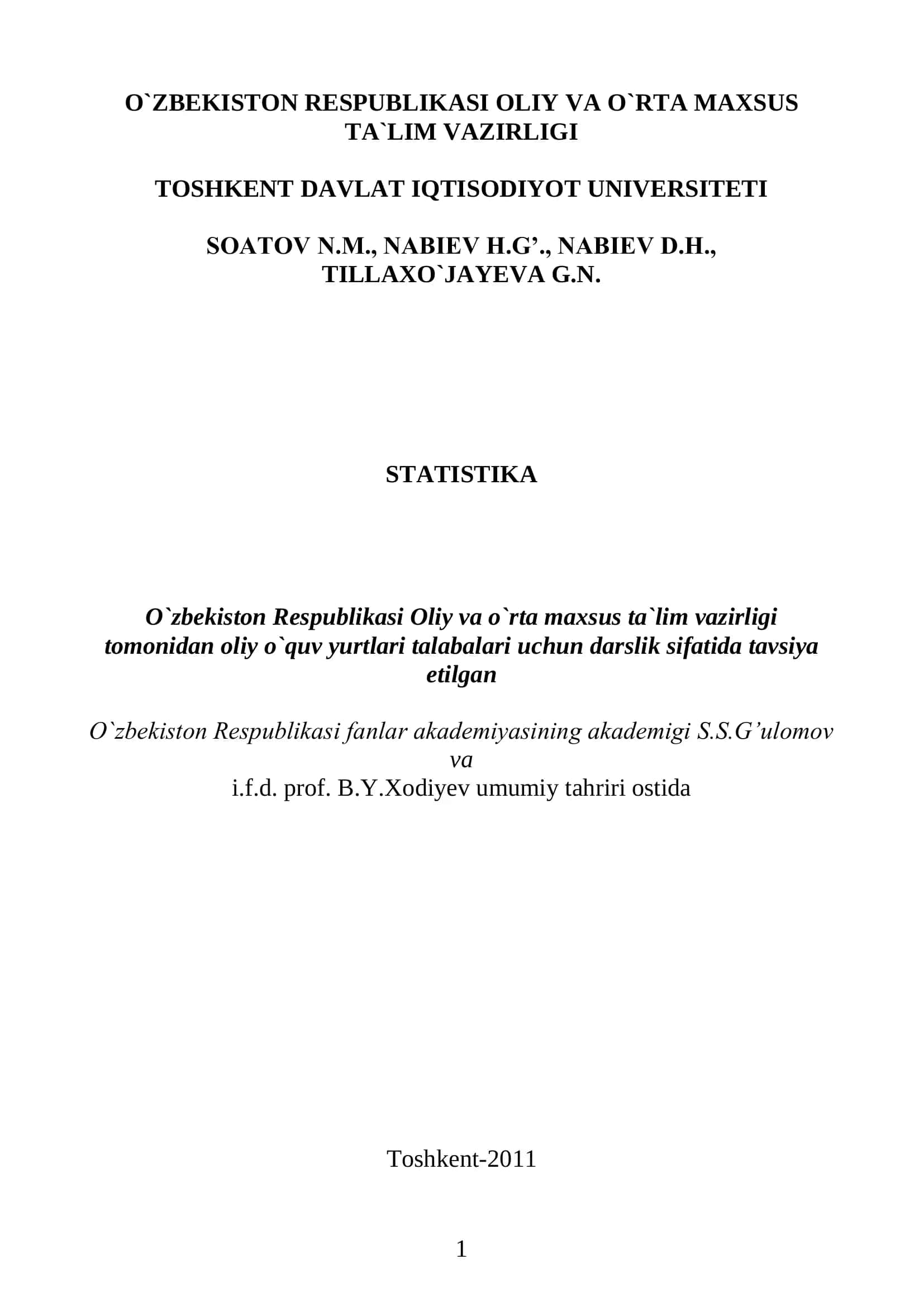 Statistika 2