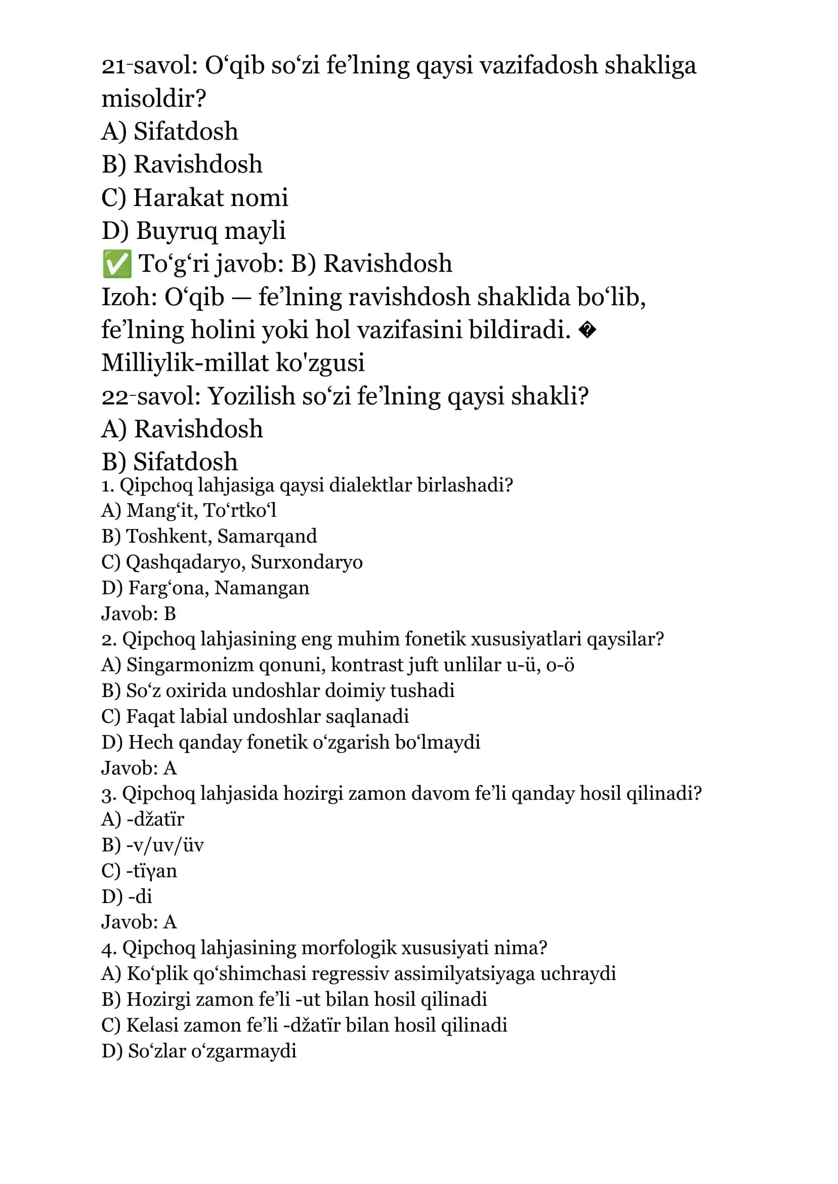 O'zbek detologiyasi 2