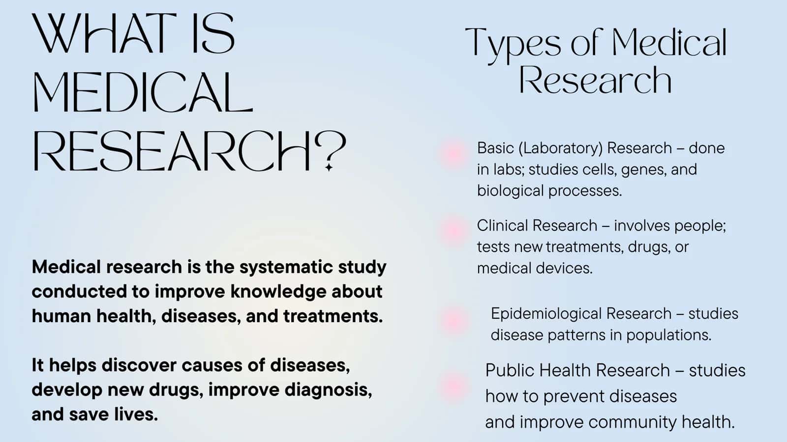 Research and first aid 2