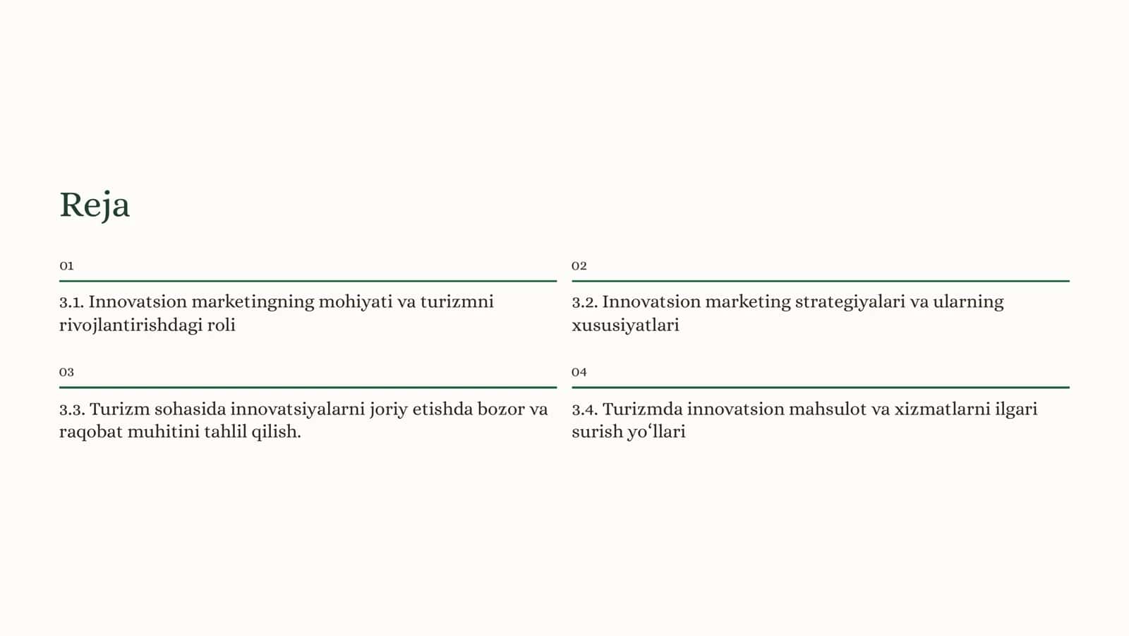 Marketing innovatsiyalari 2