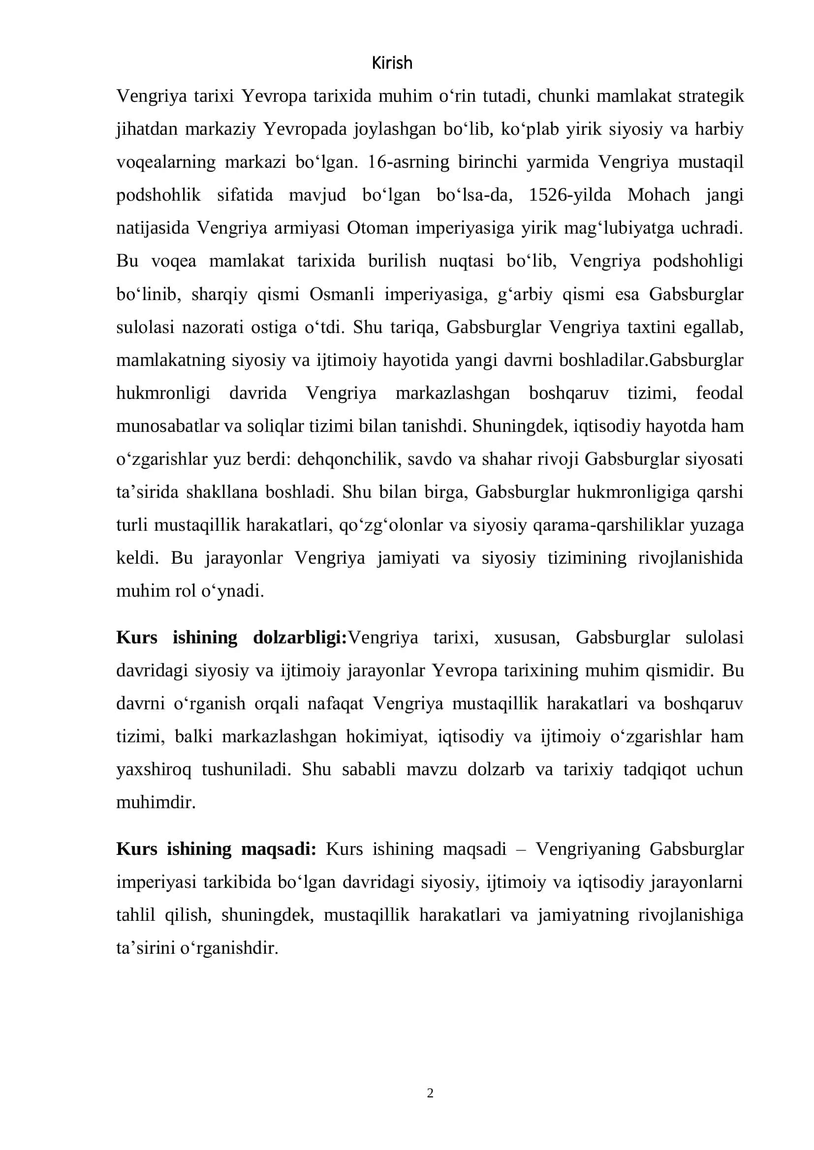 Vengriya tarixi 2