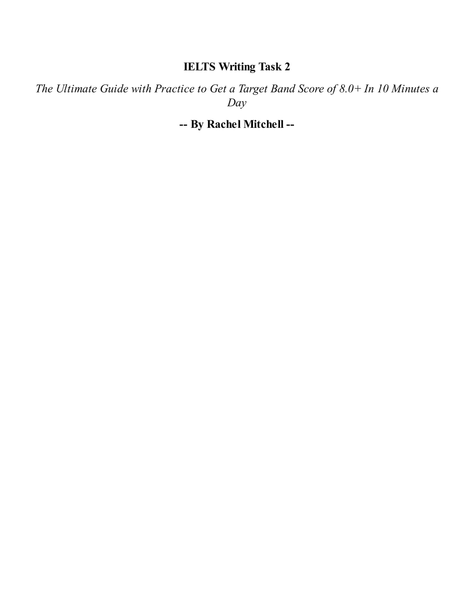 IELTS Writing Task 2 2