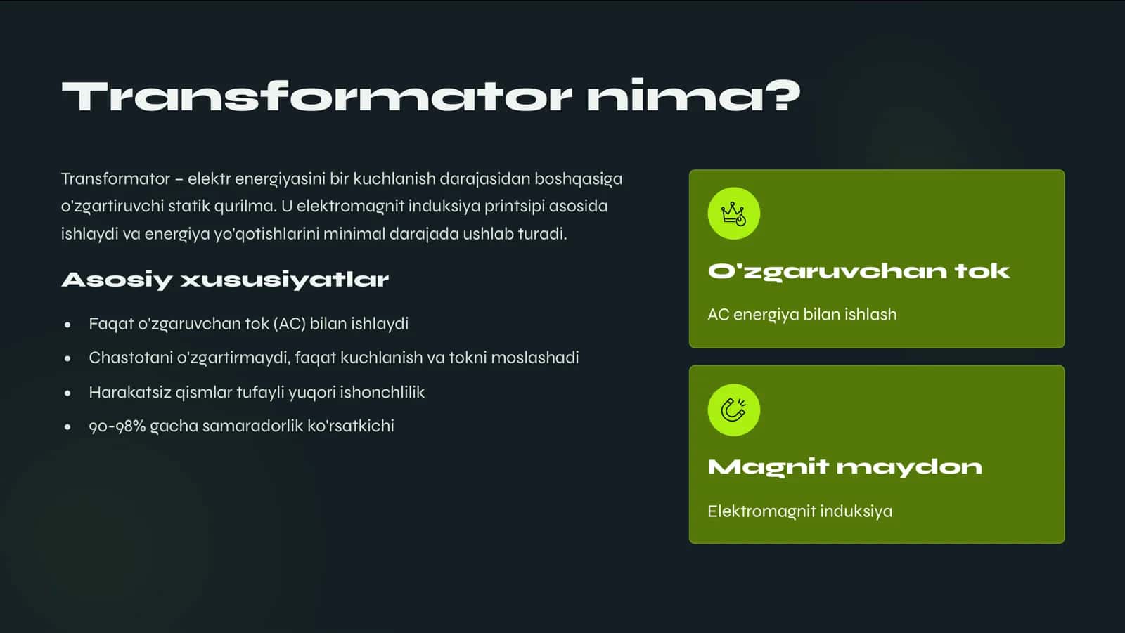 ENERGIYA TEXNOLOGIYASI 2