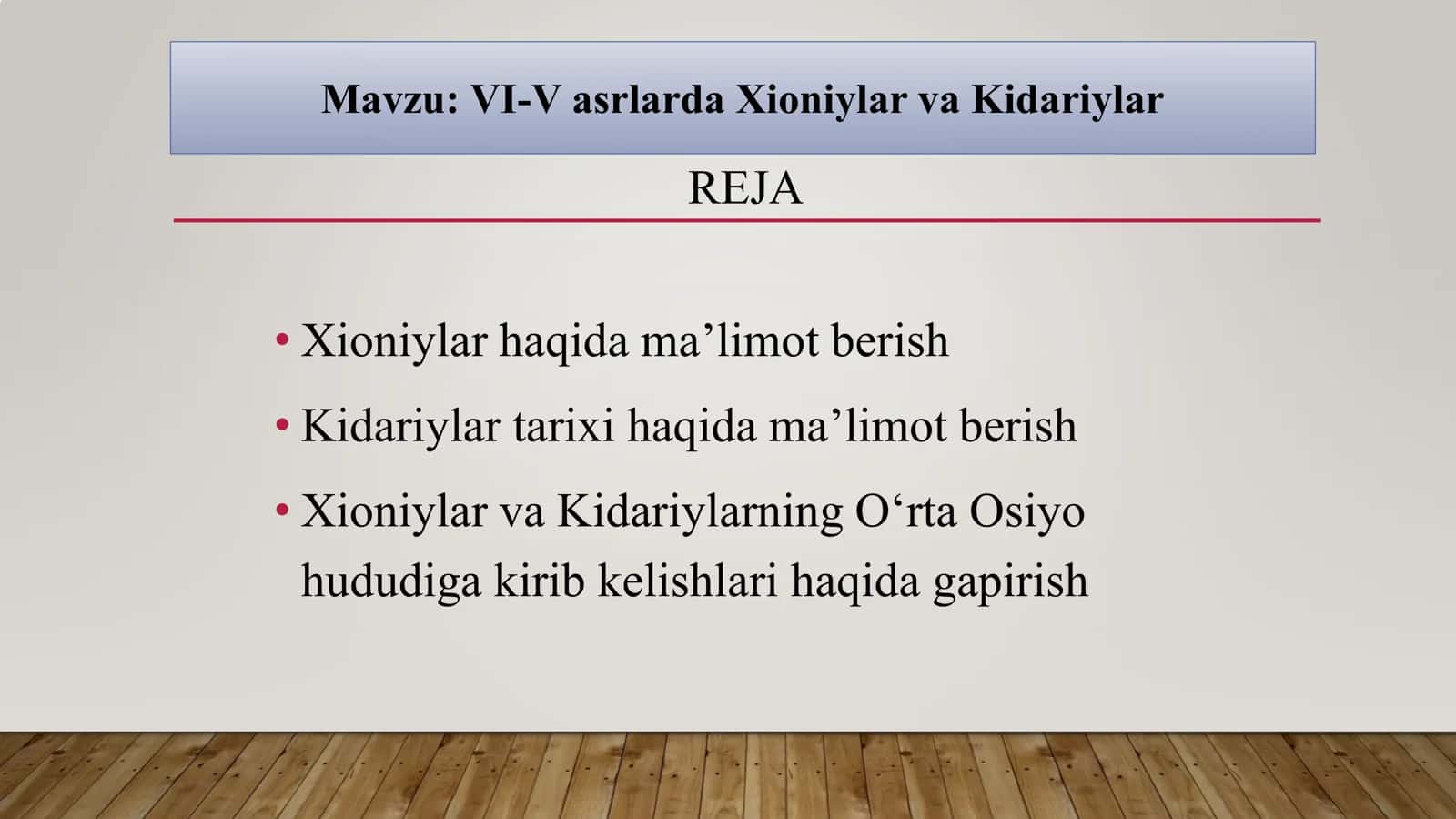 VI-V asrlarda Xioniylar va Kidariylar 2