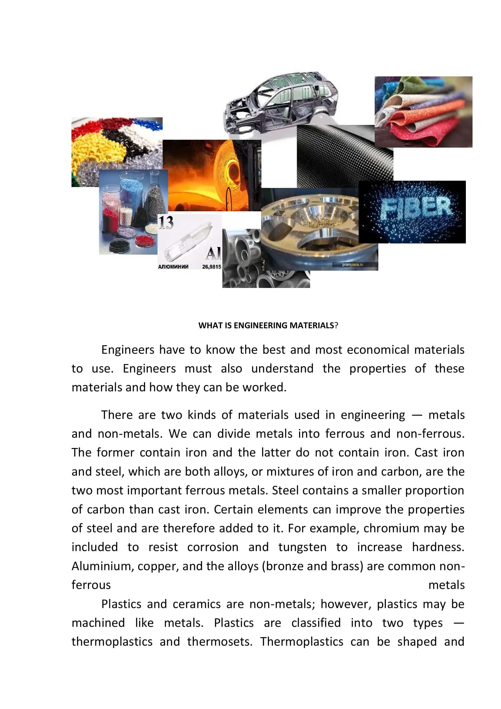 WHAT IS ENGINEERING MATERIALS? 2