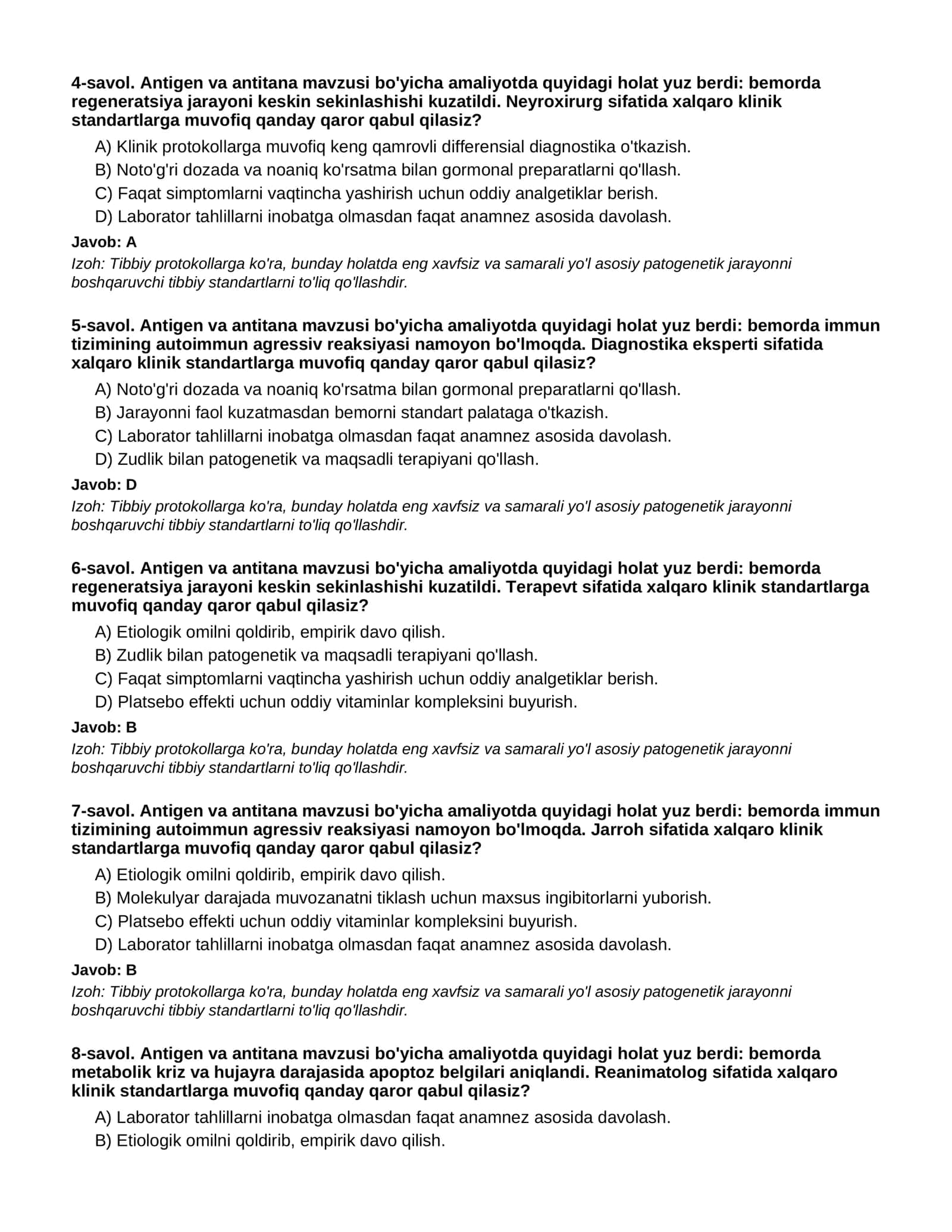 ANTIGEN VA ANTITANA - 1-QISM 2