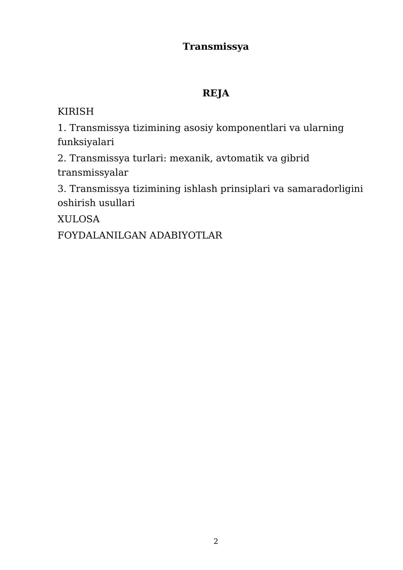 Transmissya 2