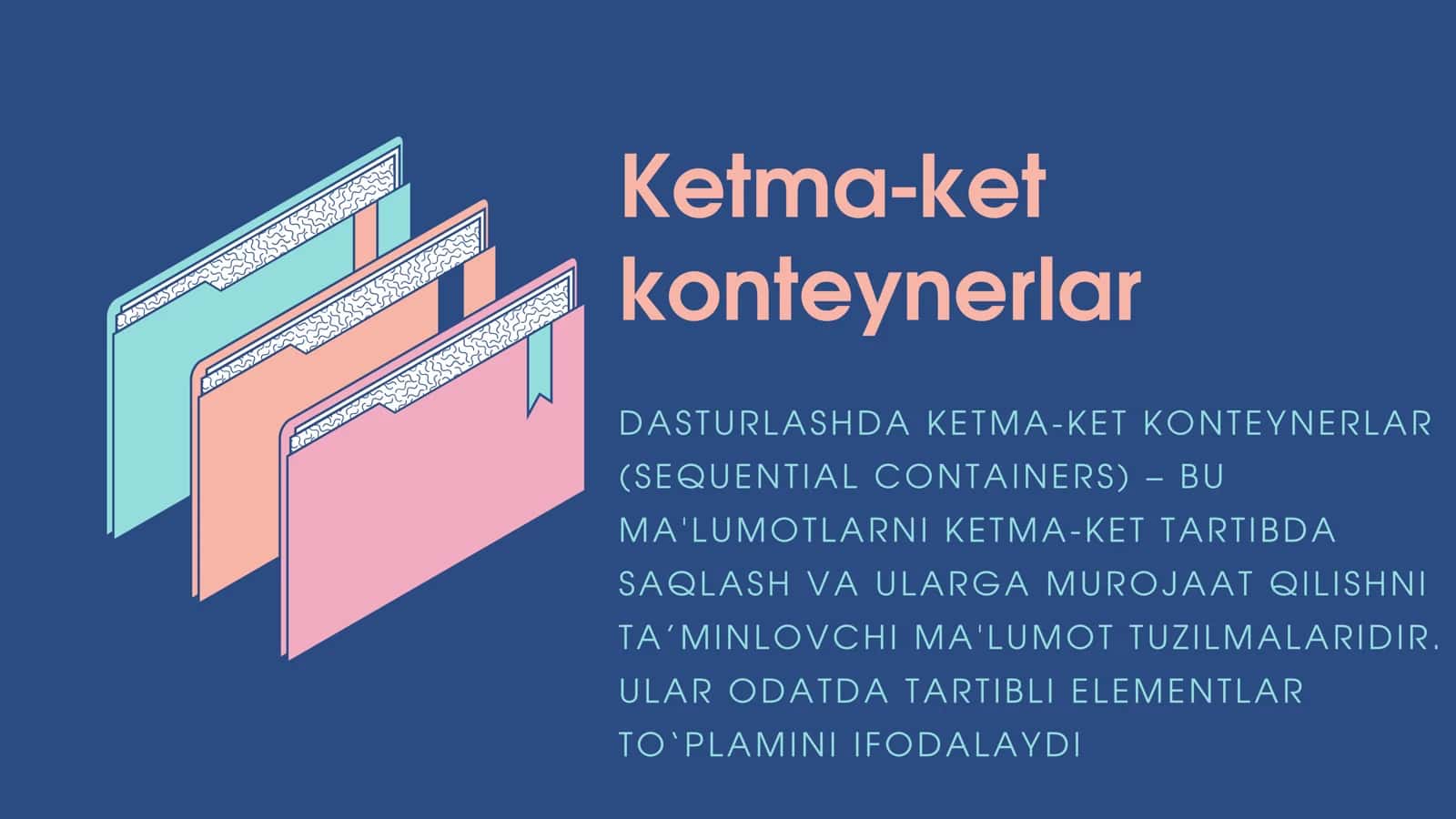 Ketma ket konteynerlar 2