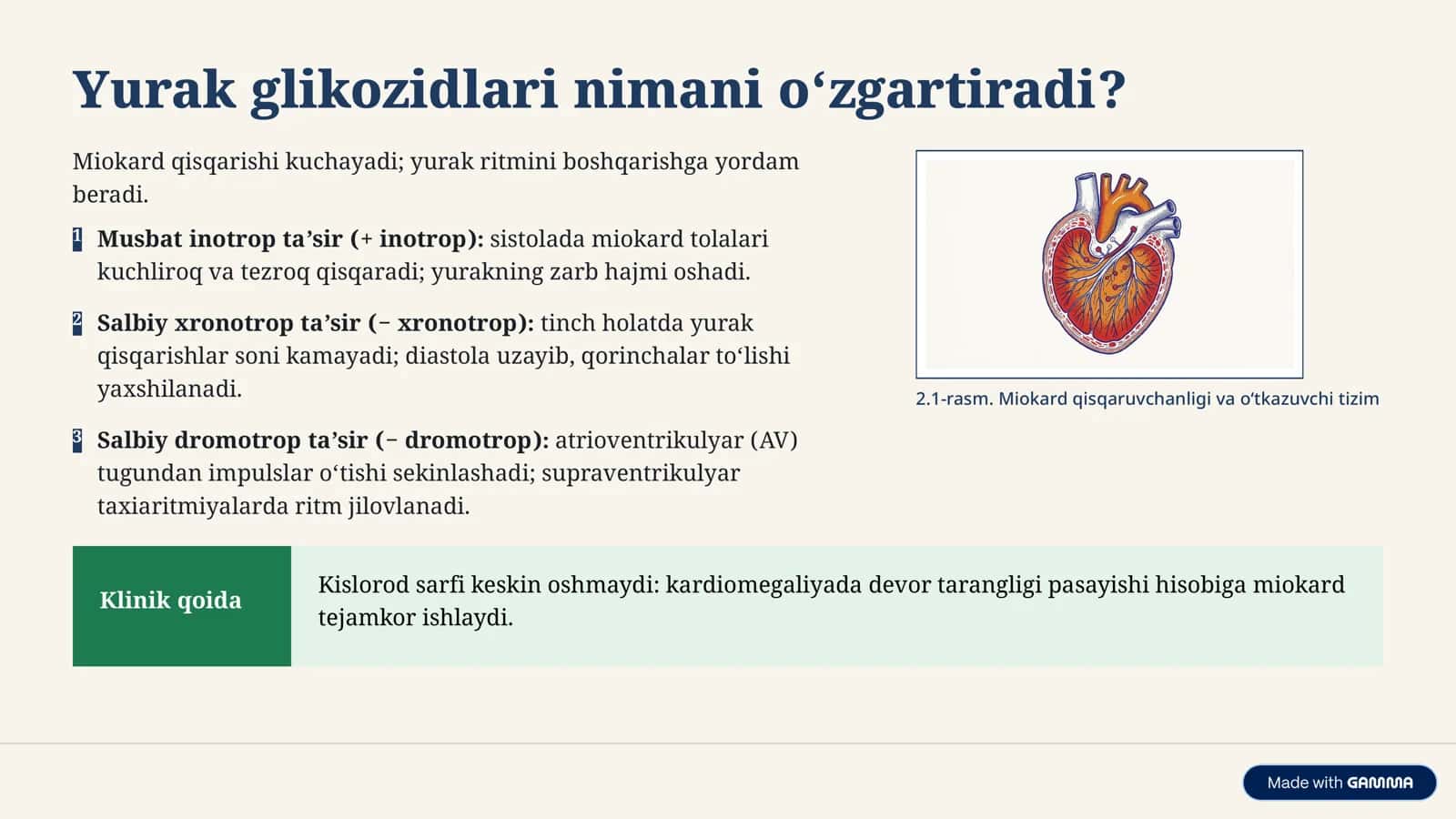 Kardiologiya kursi 2