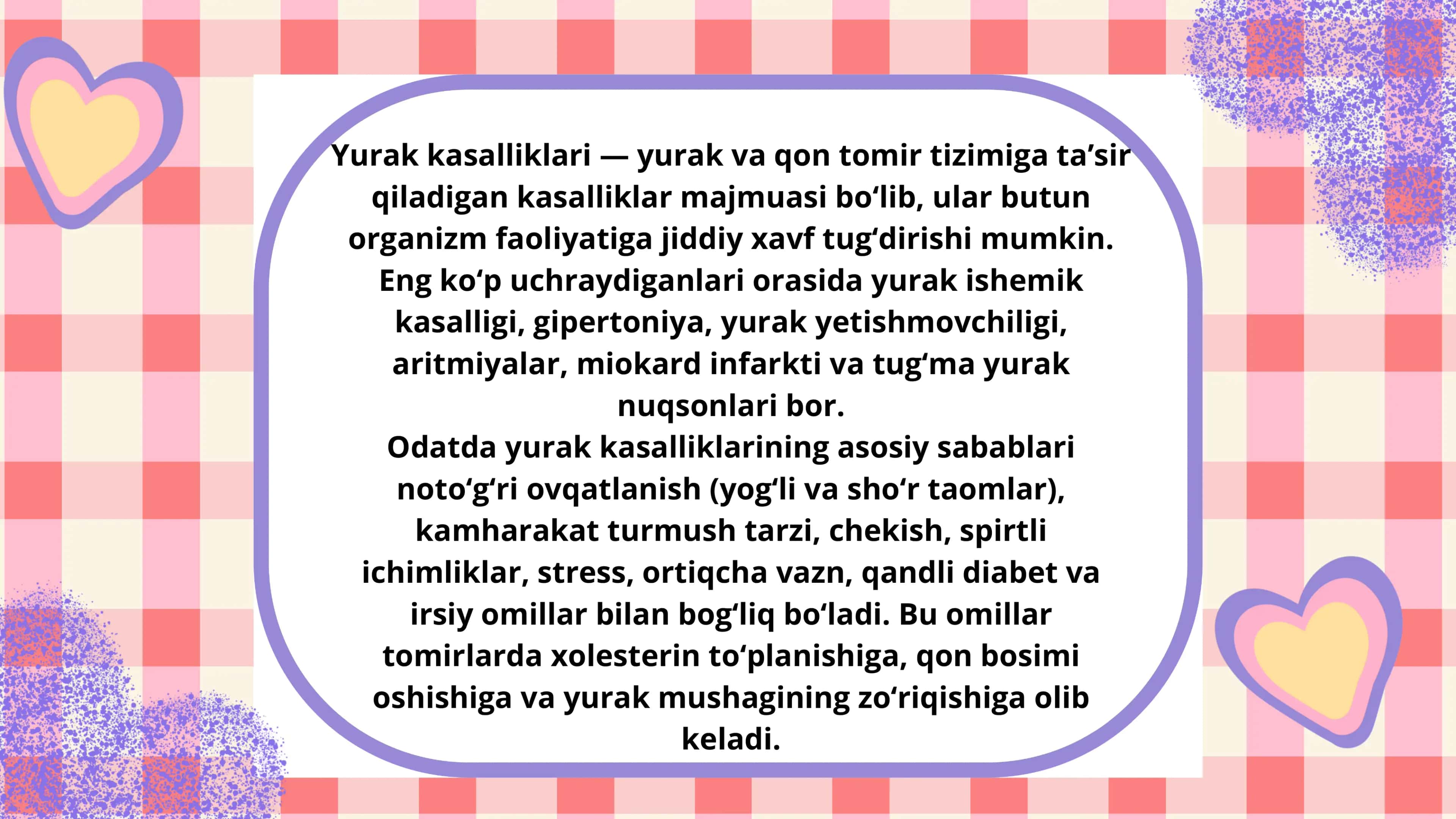 Yurak kasalliklari 2