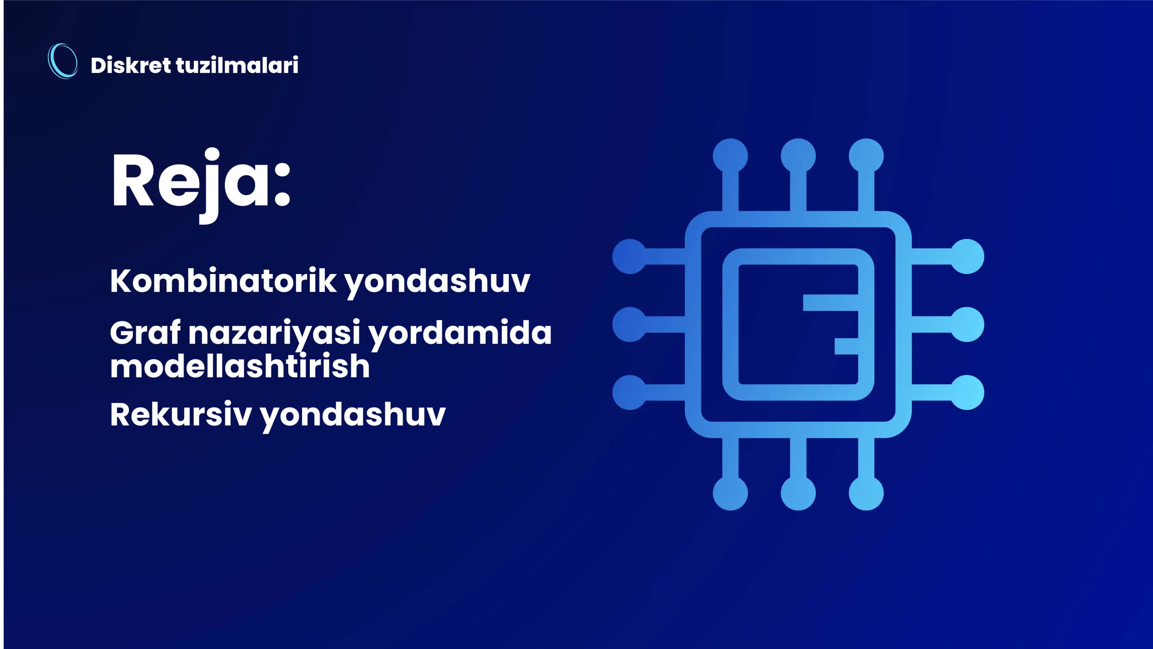 Diskret tuzilmalari 2