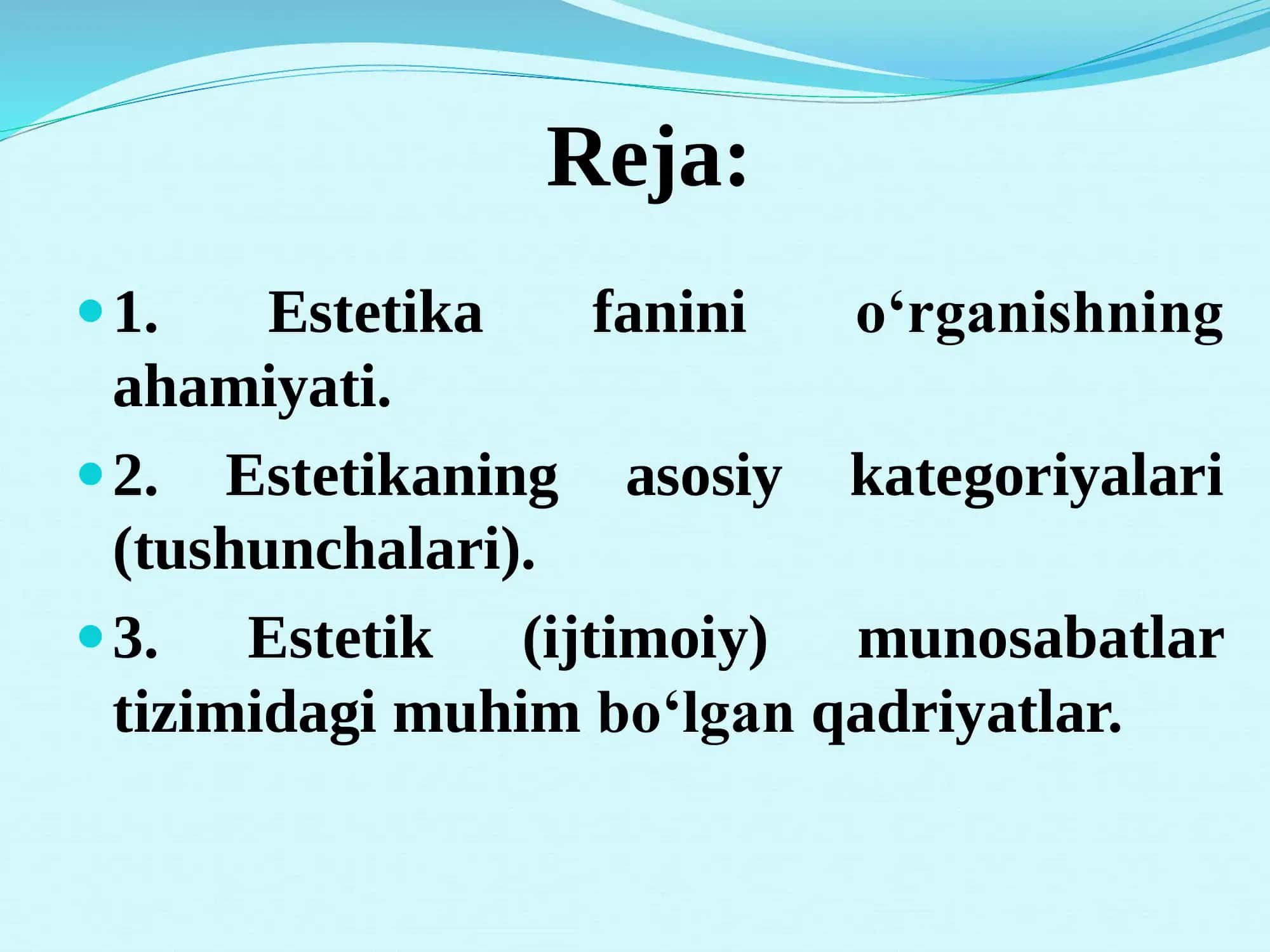 Estetika 2