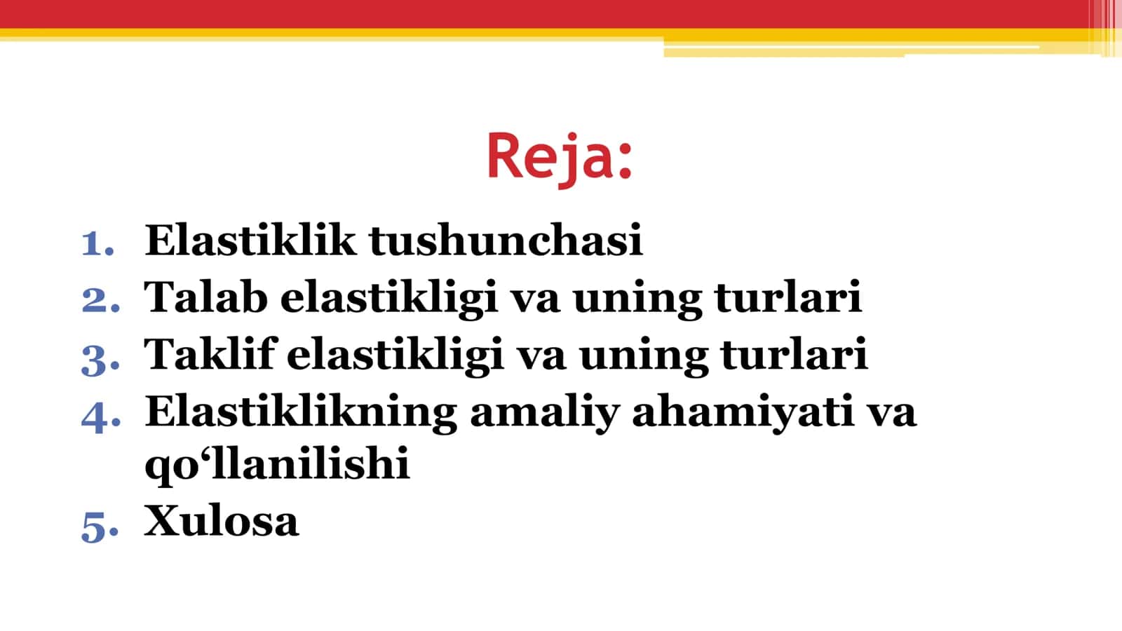 Elastik tushunchasi va ularning turlari 2