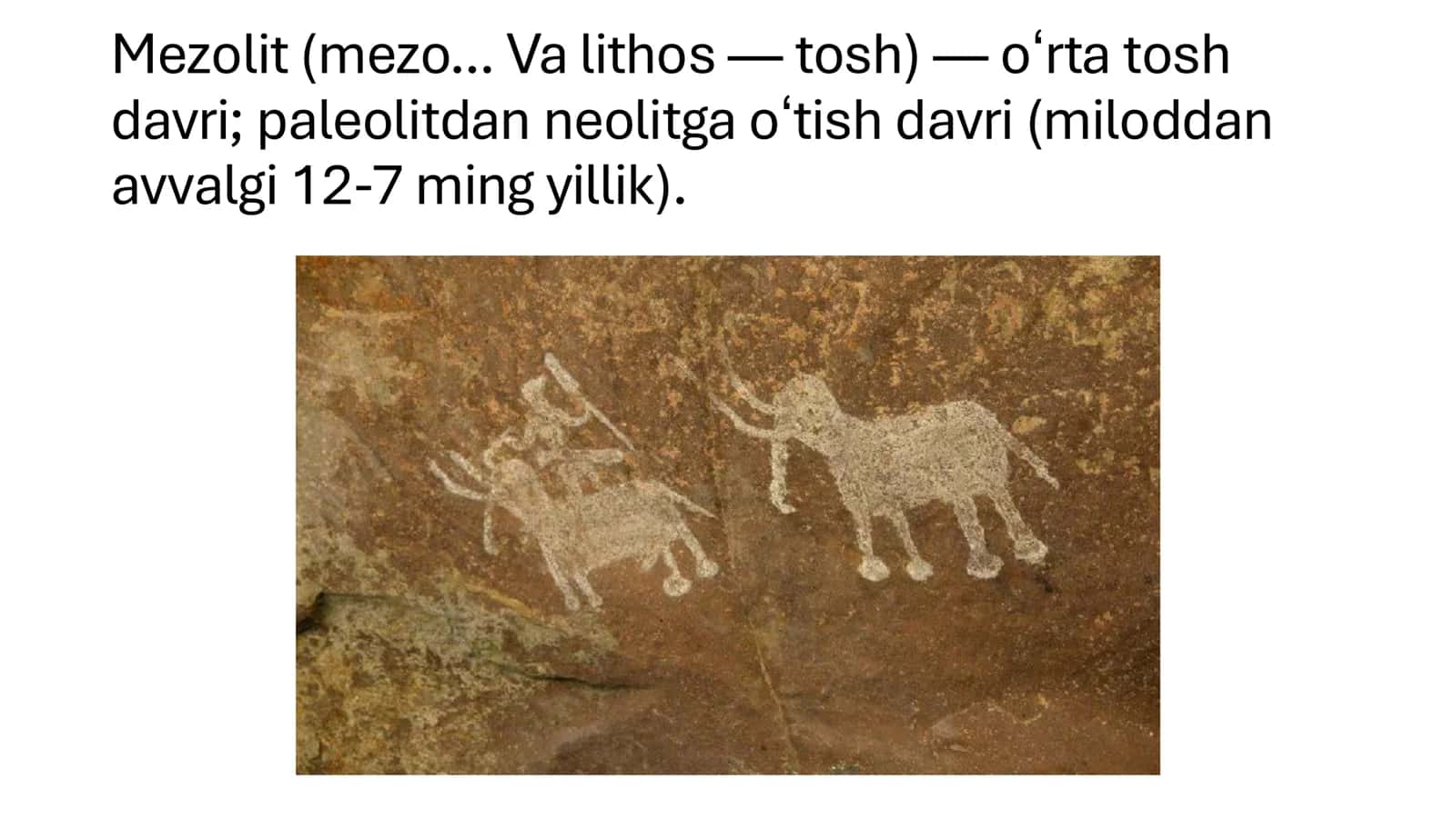 Mezolit davri manzilgohlari 2