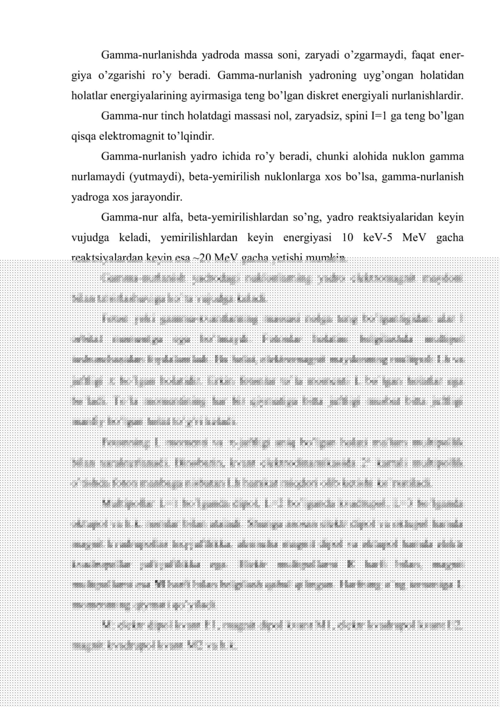 Gamma nurlanish 2