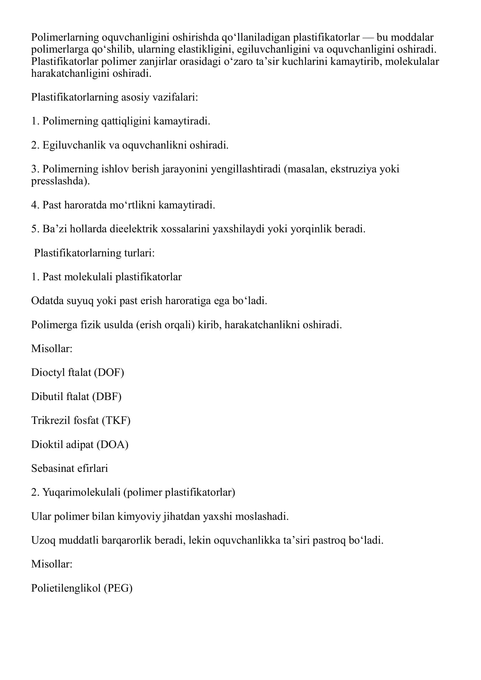 polimerlar 2