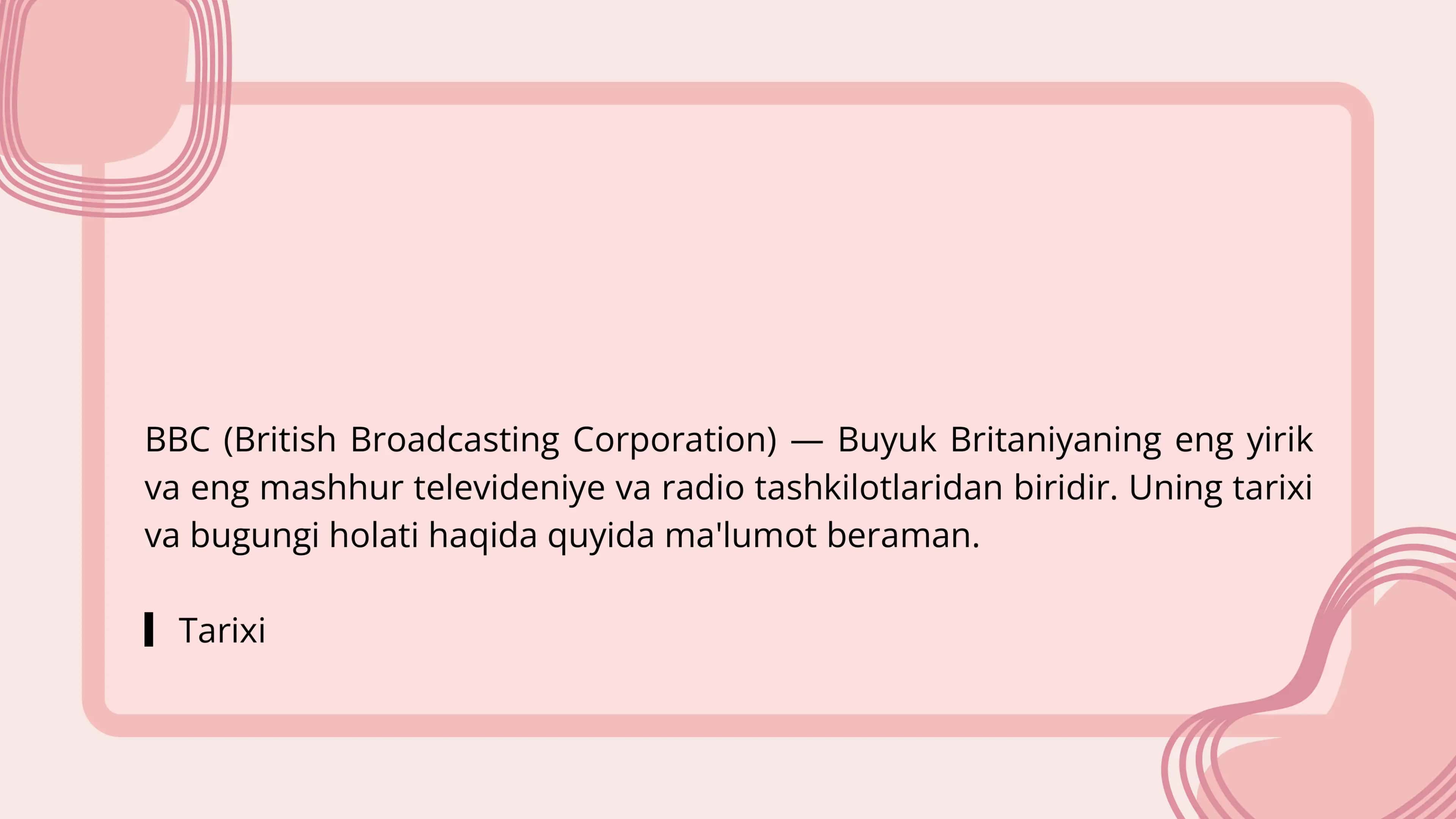BBc ming tarixi va buguni 2