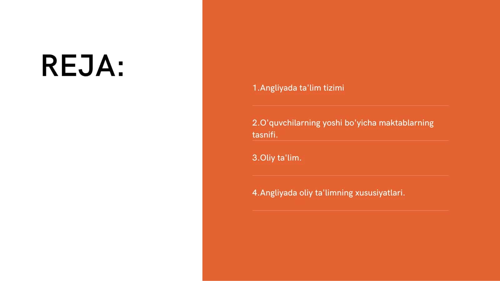Angliya ta'lim tizimi 2