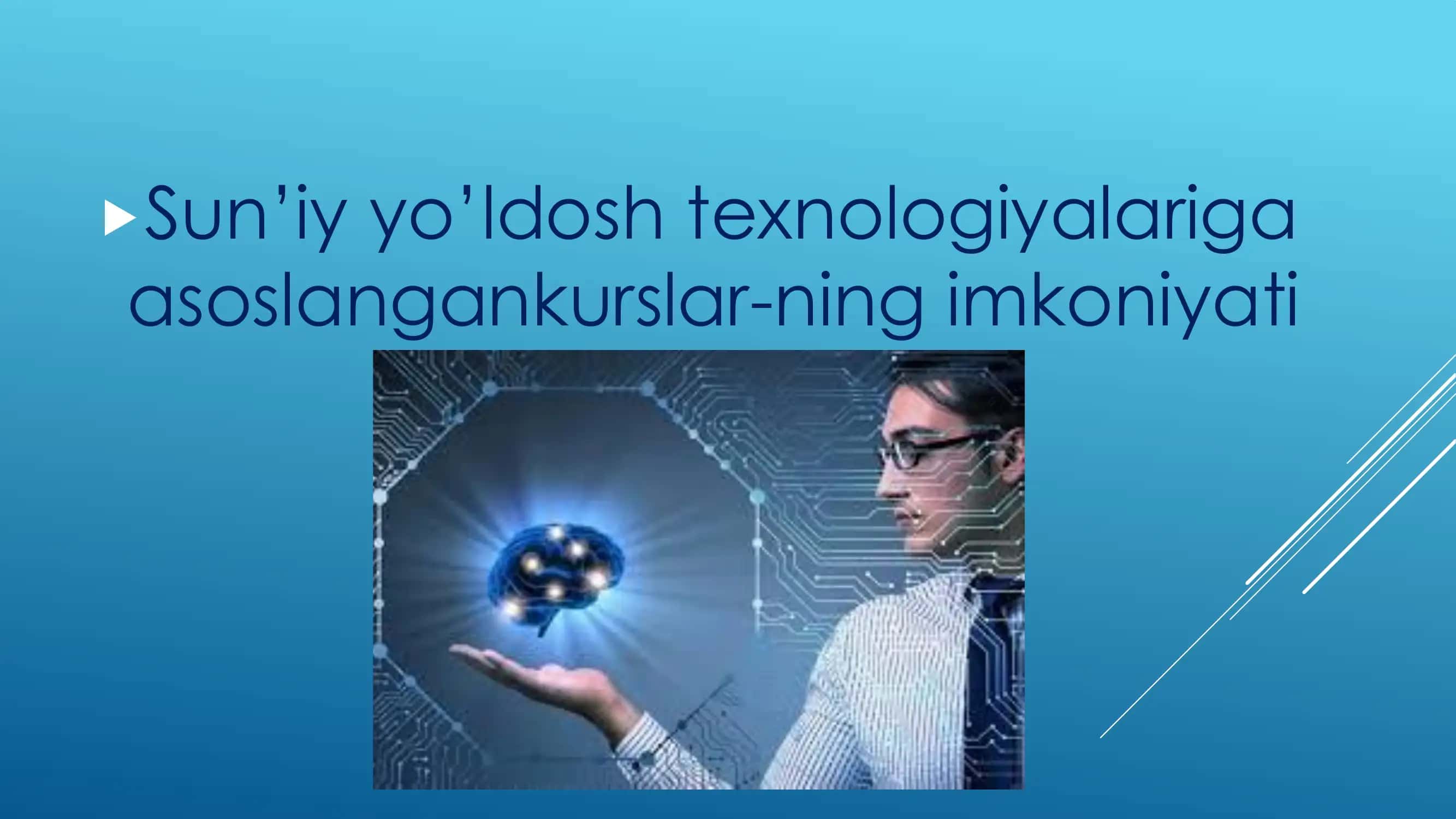 Sun’iy intellekt (SI / AI) kurslari 2